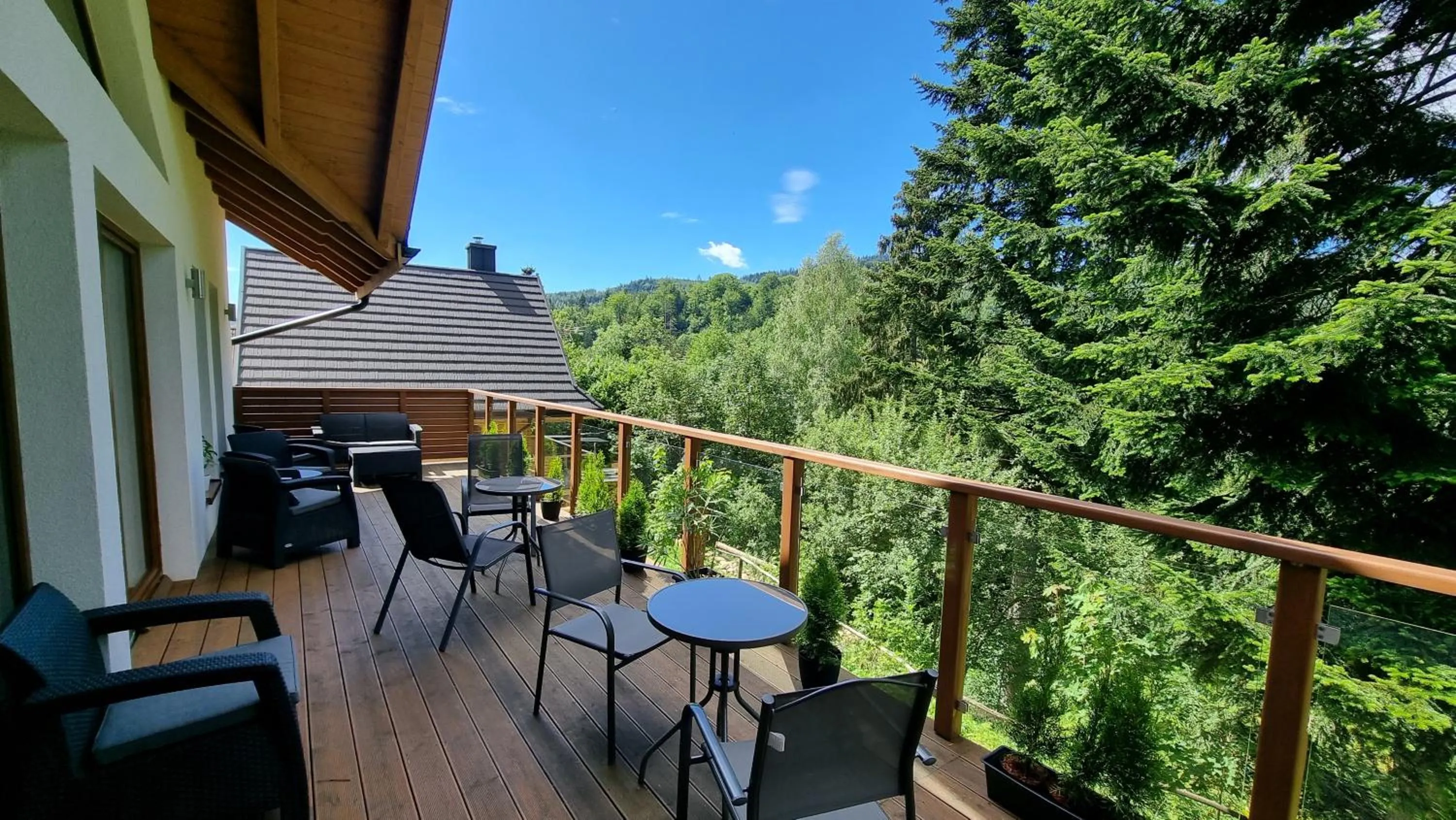 Balcony/Terrace in Rezydencja Barrettski
