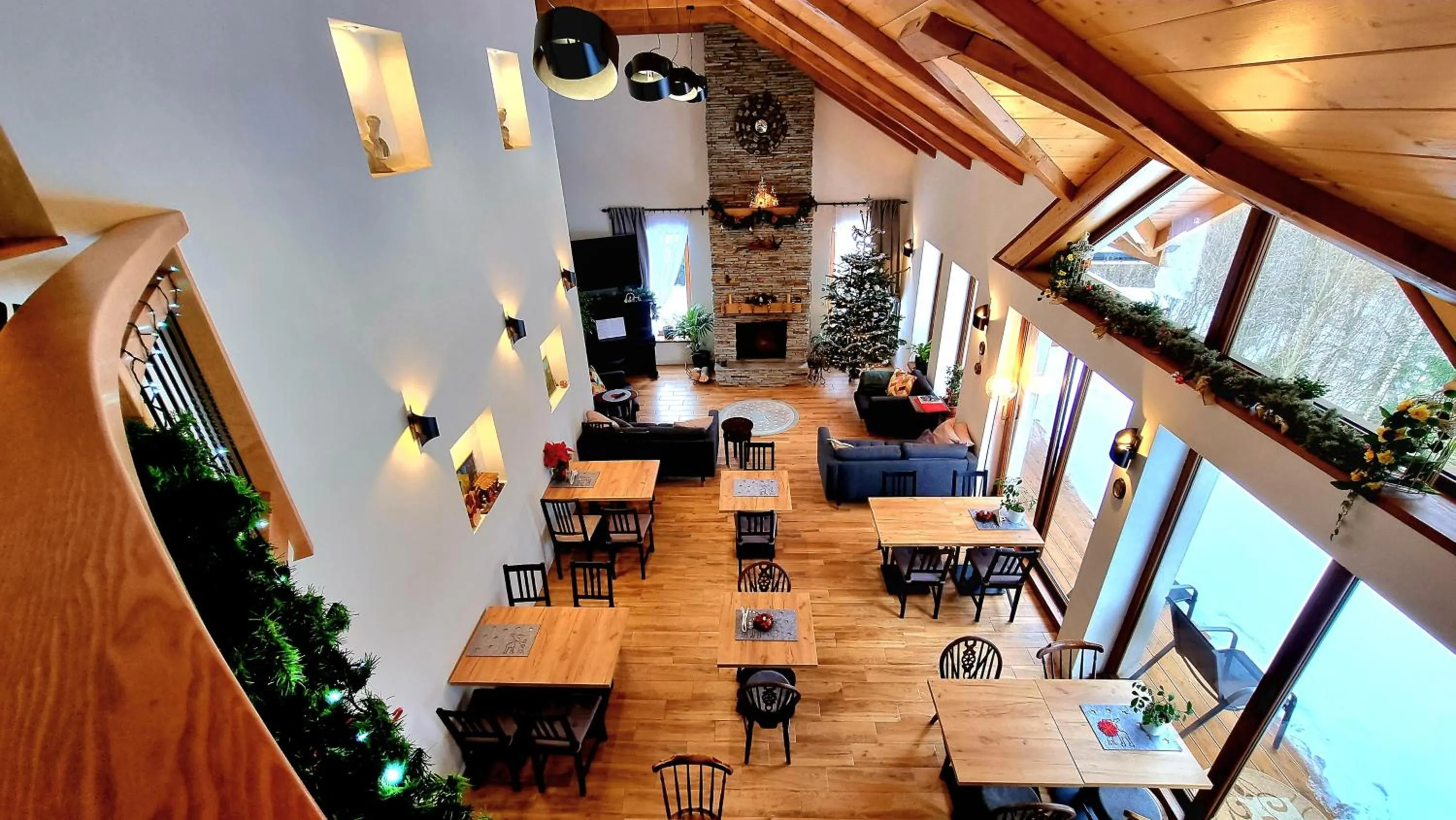 Dining area in Rezydencja Barrettski