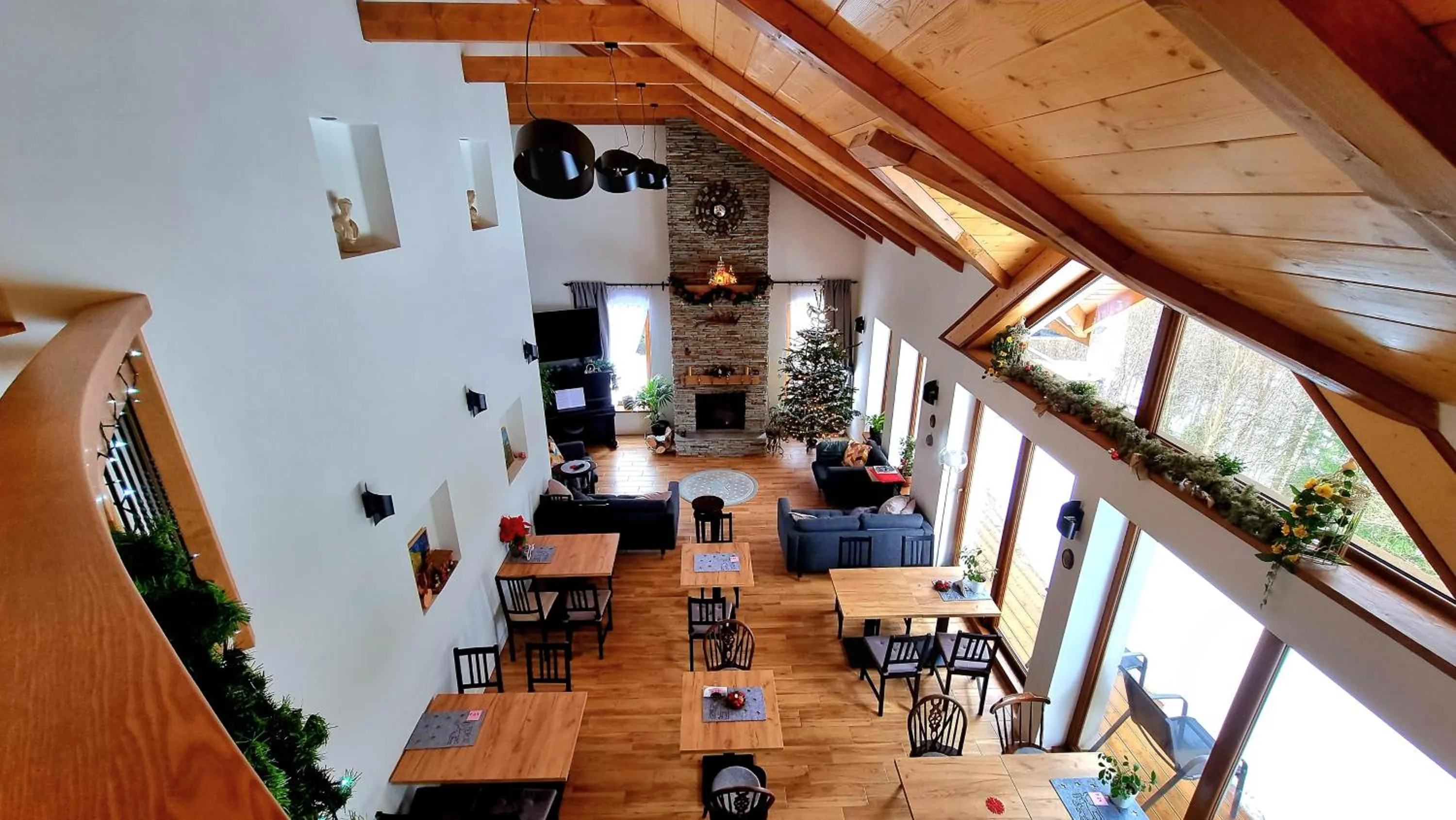 Dining area in Rezydencja Barrettski