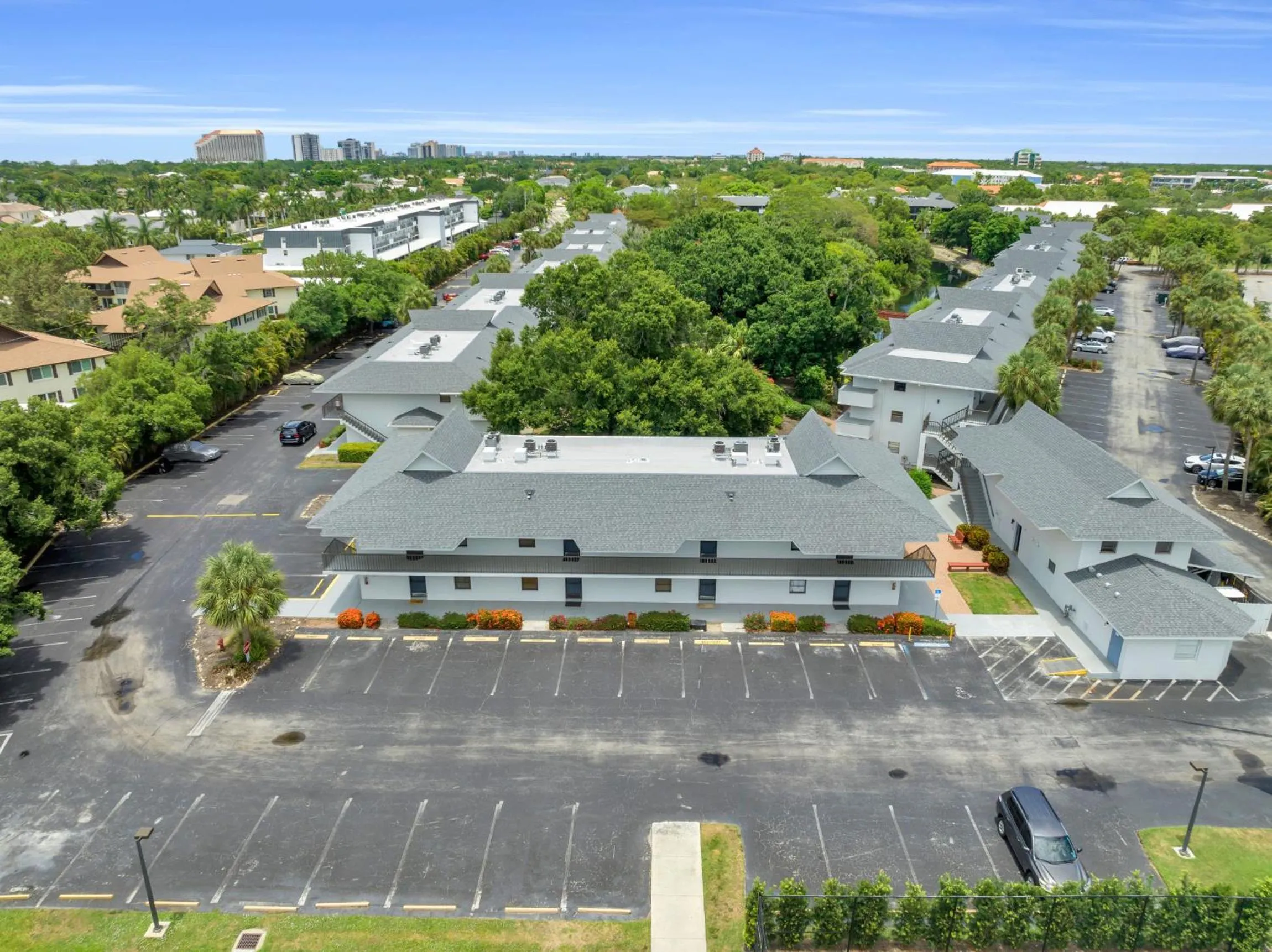 Property building in Park Shore Resort by Mike Z Rentals