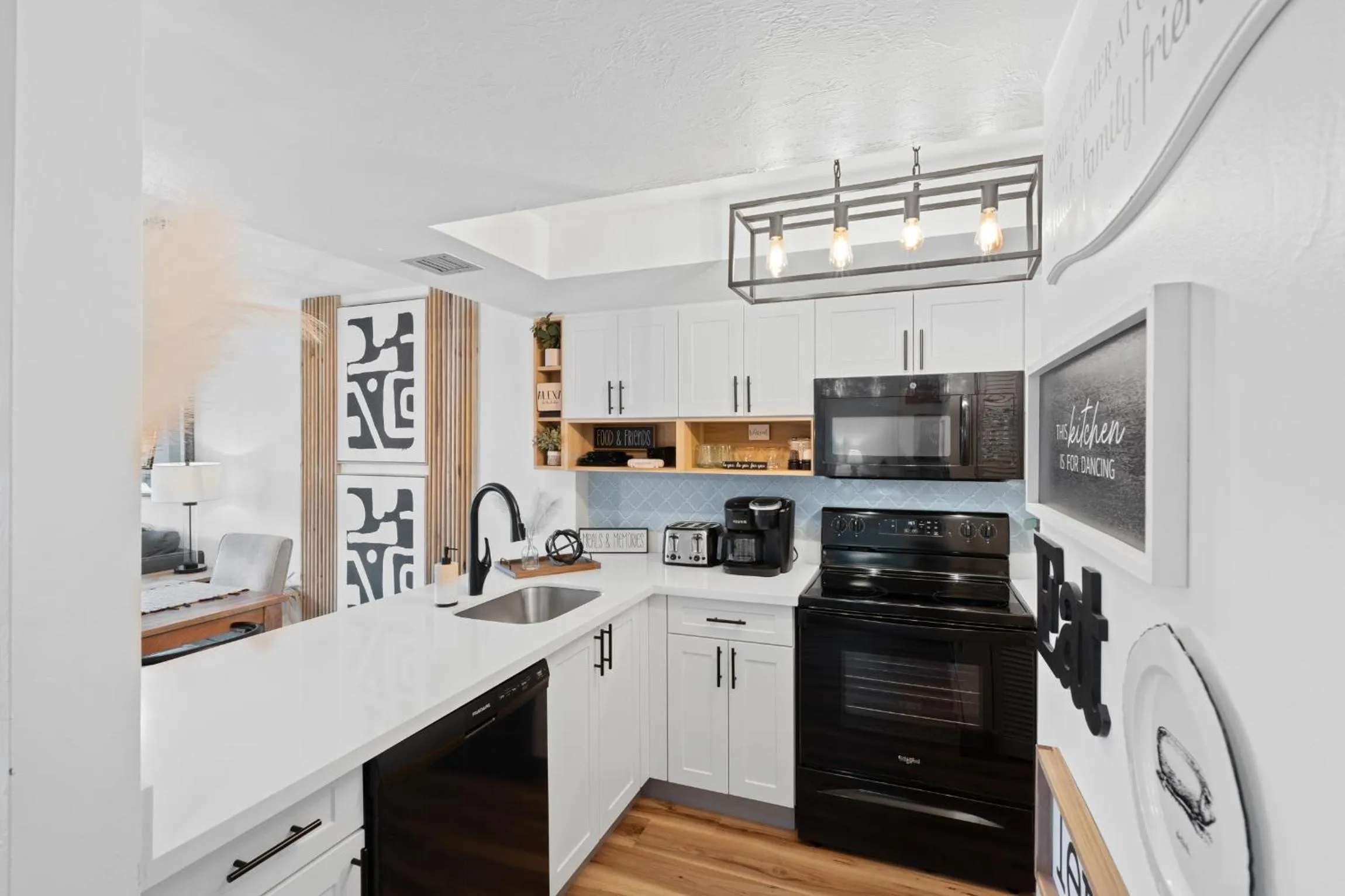 kitchen in Park Shore Resort by Mike Z Rentals