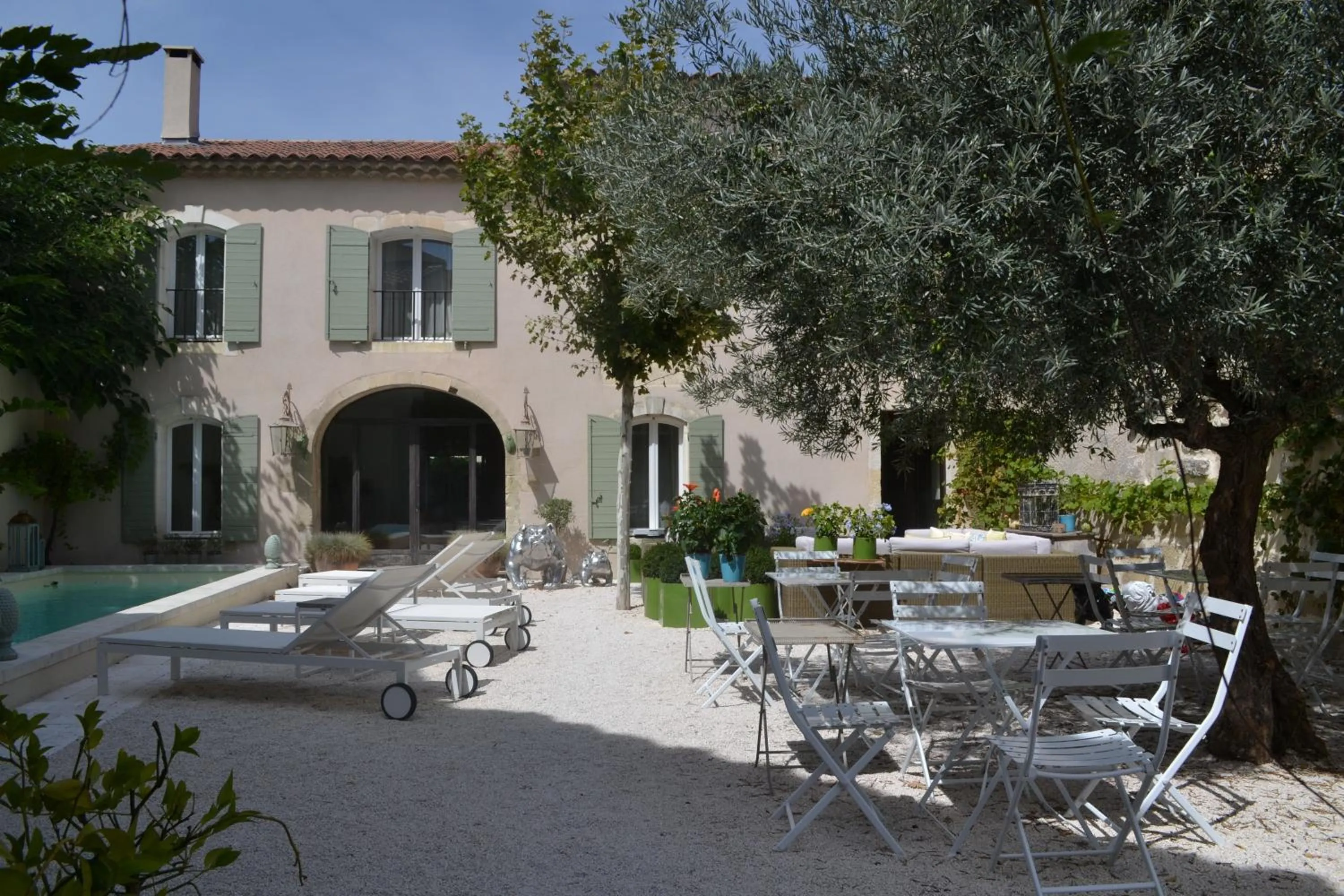 Patio in Mas À l'Improviste