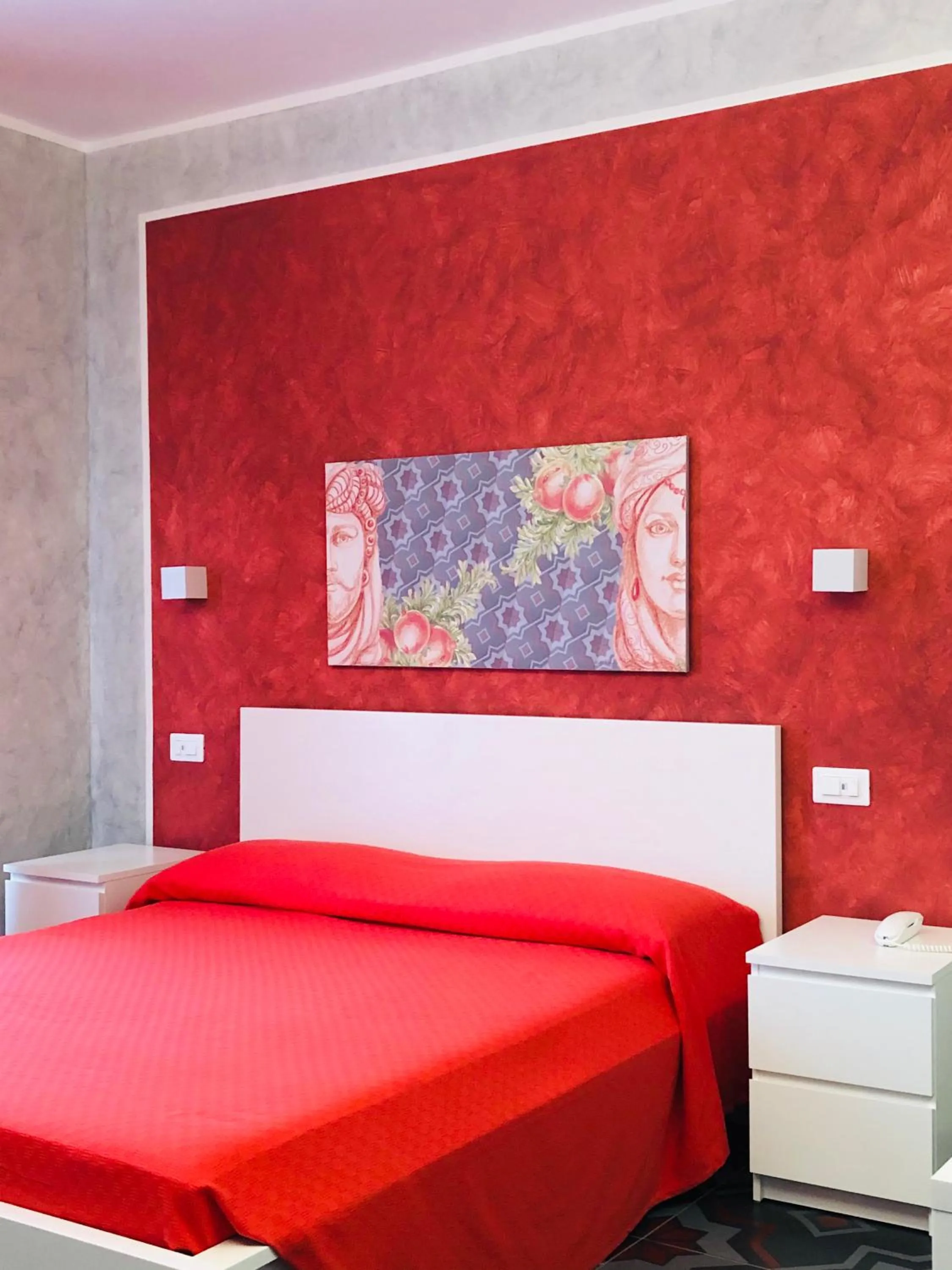 Photo of the whole room, Bed in villa oltremare resort