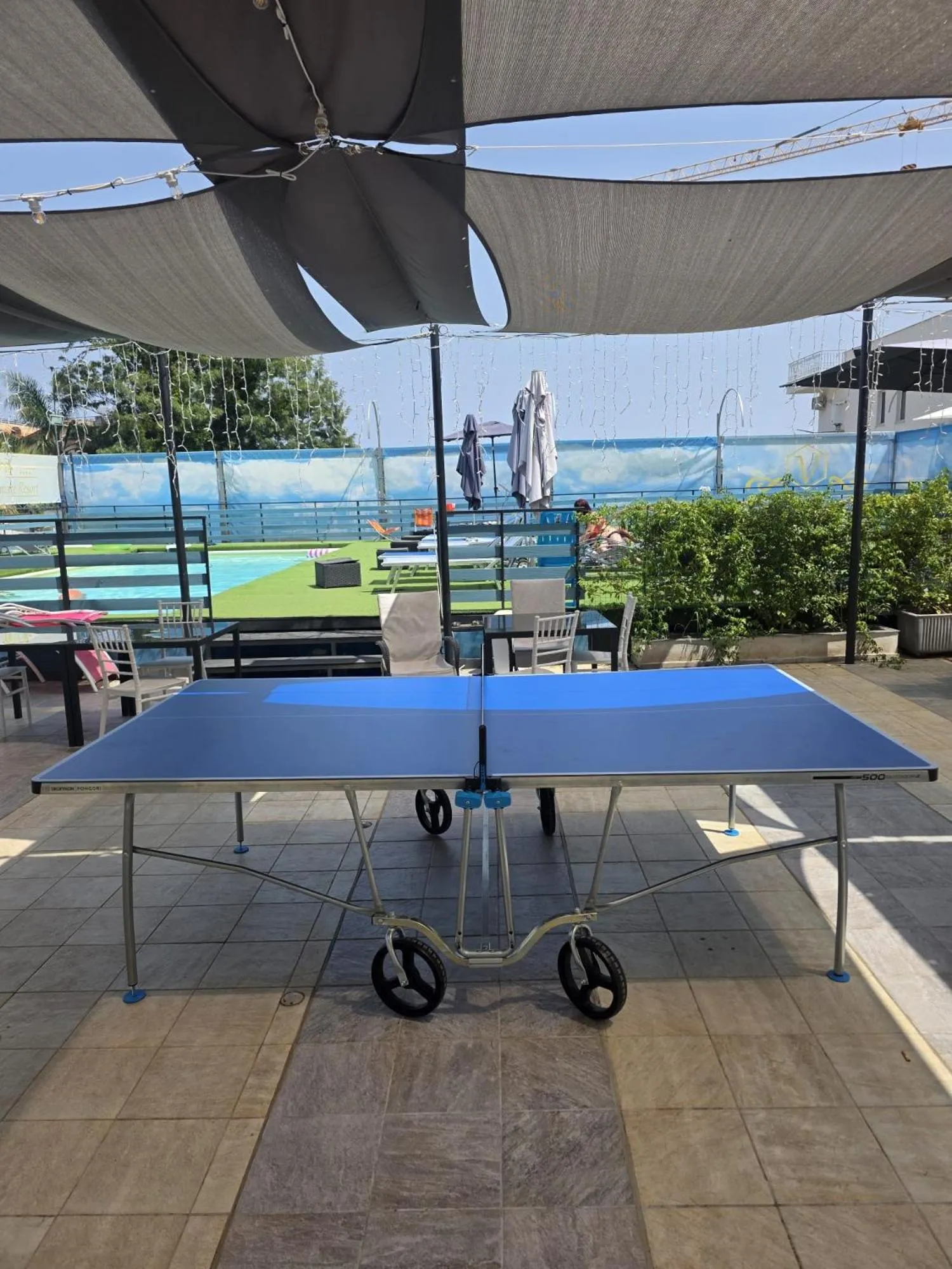 Table tennis in villa oltremare resort
