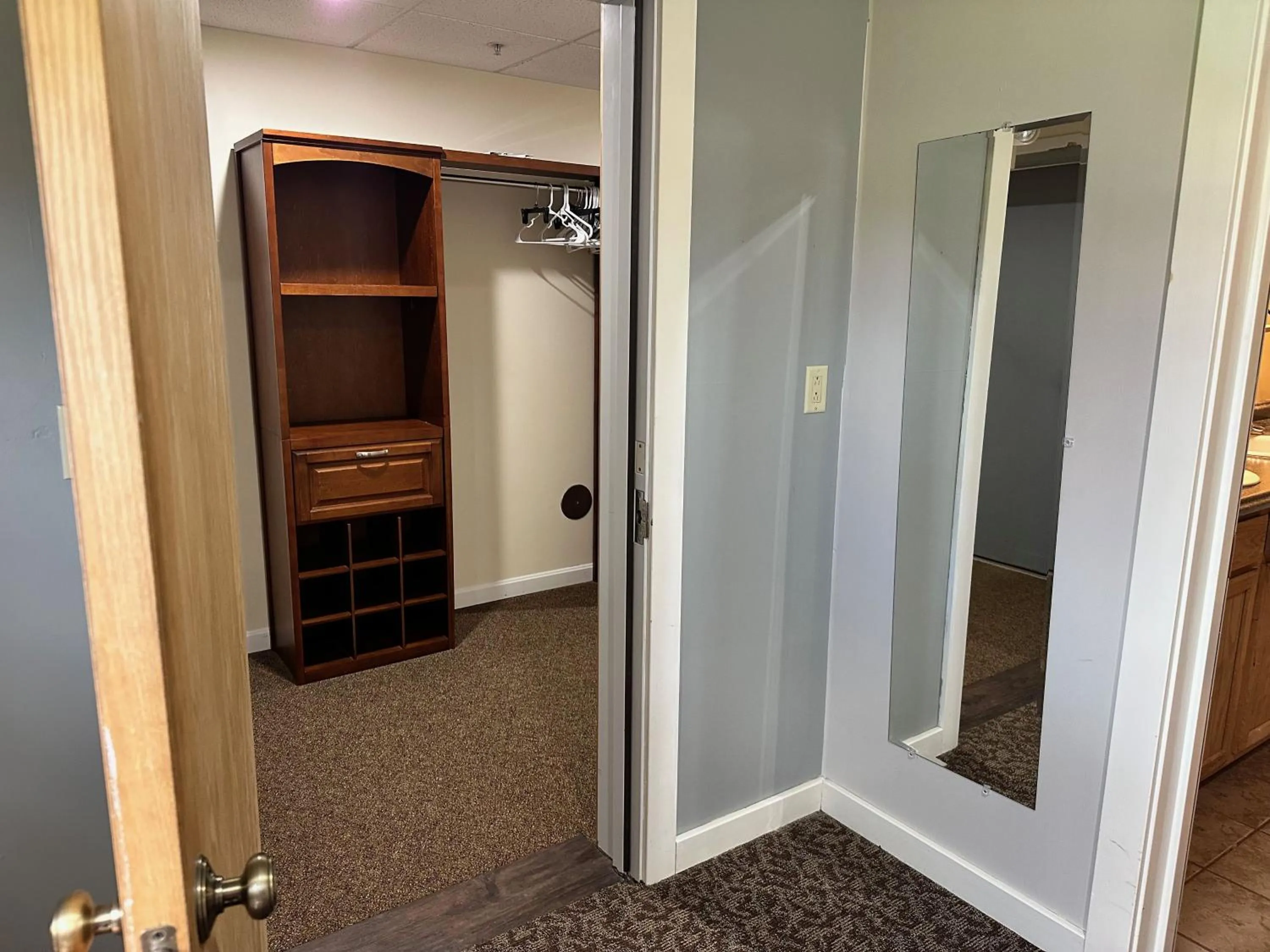 wardrobe in Ivey's Motor Lodge