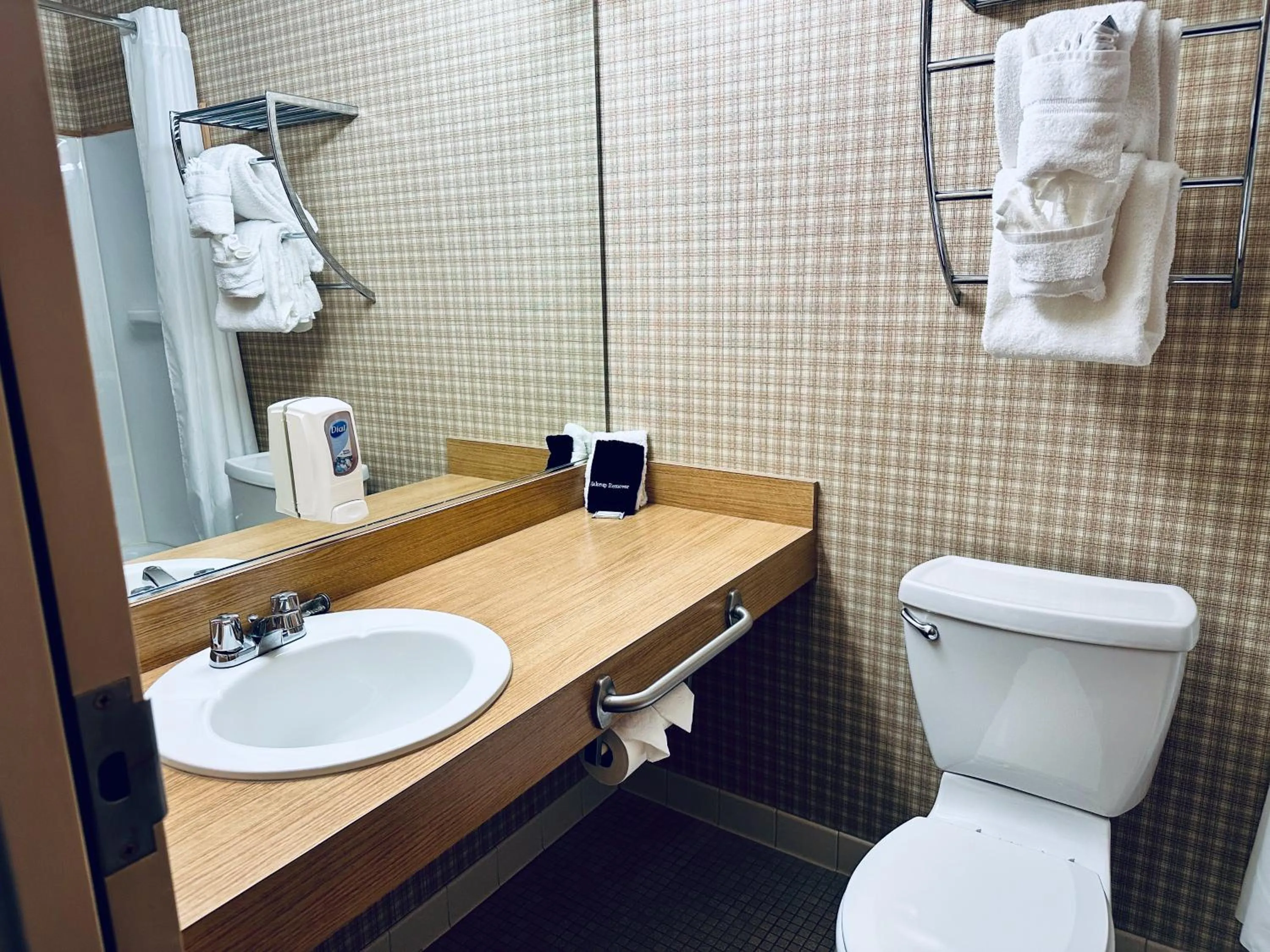 Bathroom in Ivey's Motor Lodge