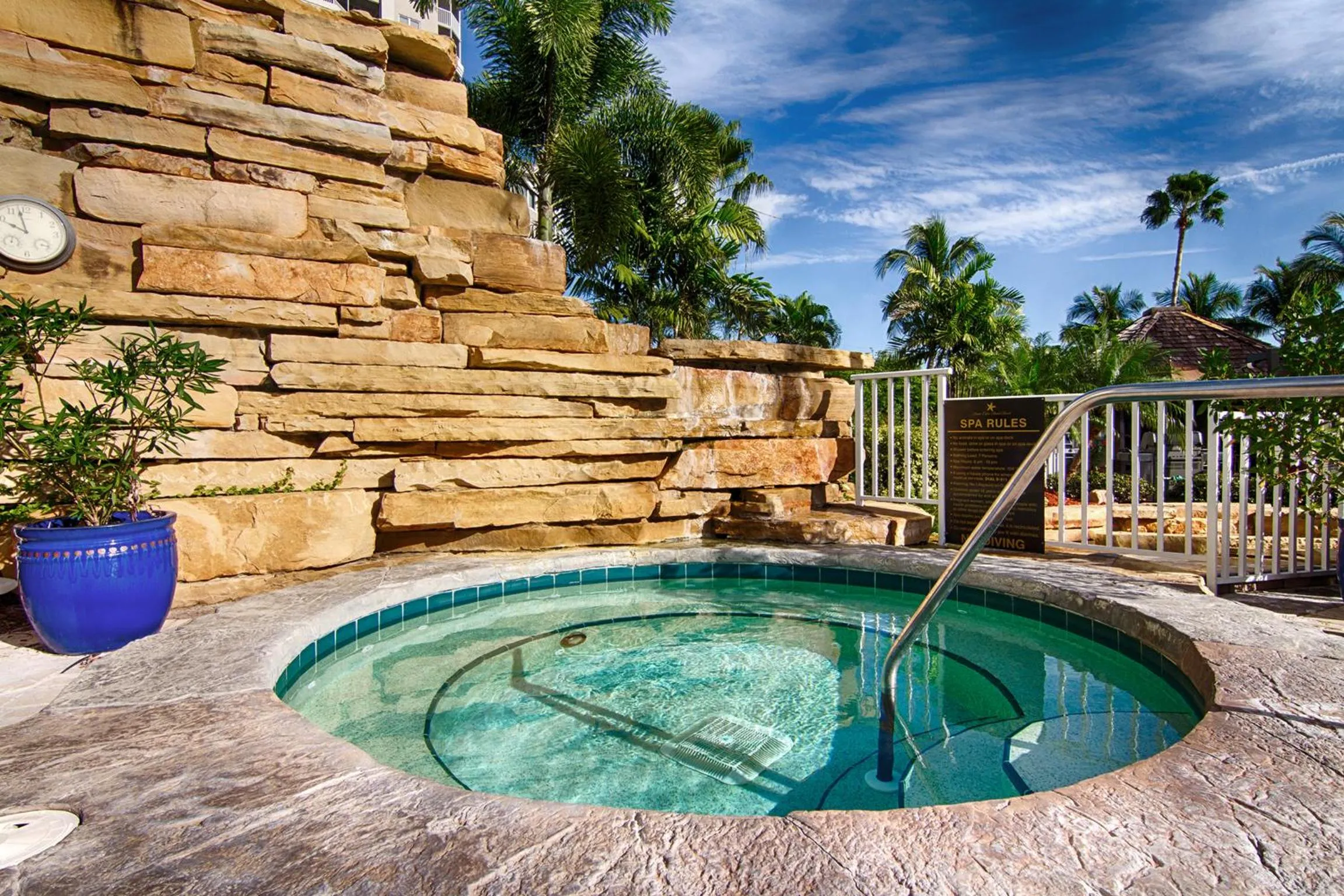 Hot Tub in Pointe Estero Resort