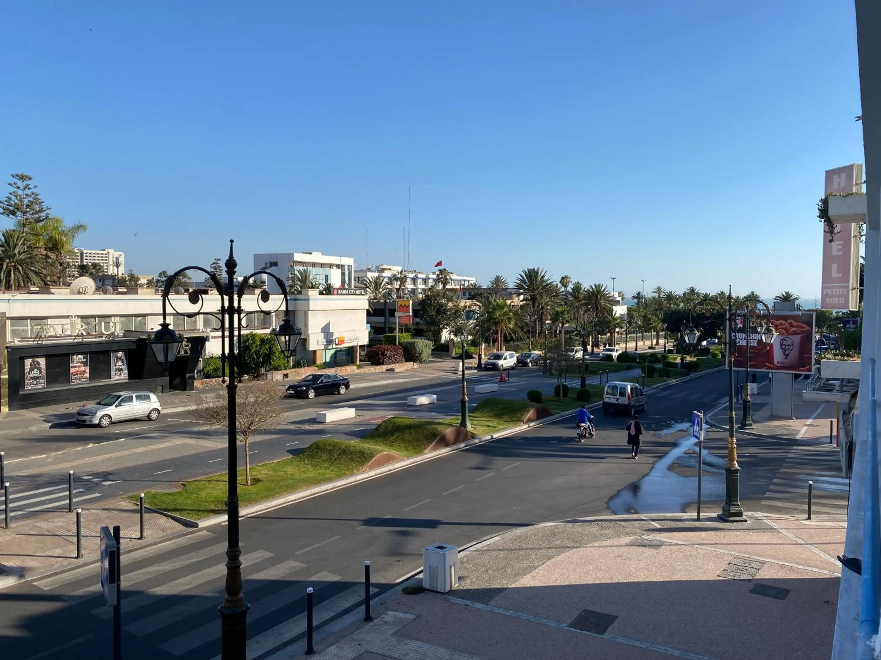 Balcony/Terrace in Hôtel Petite Suède