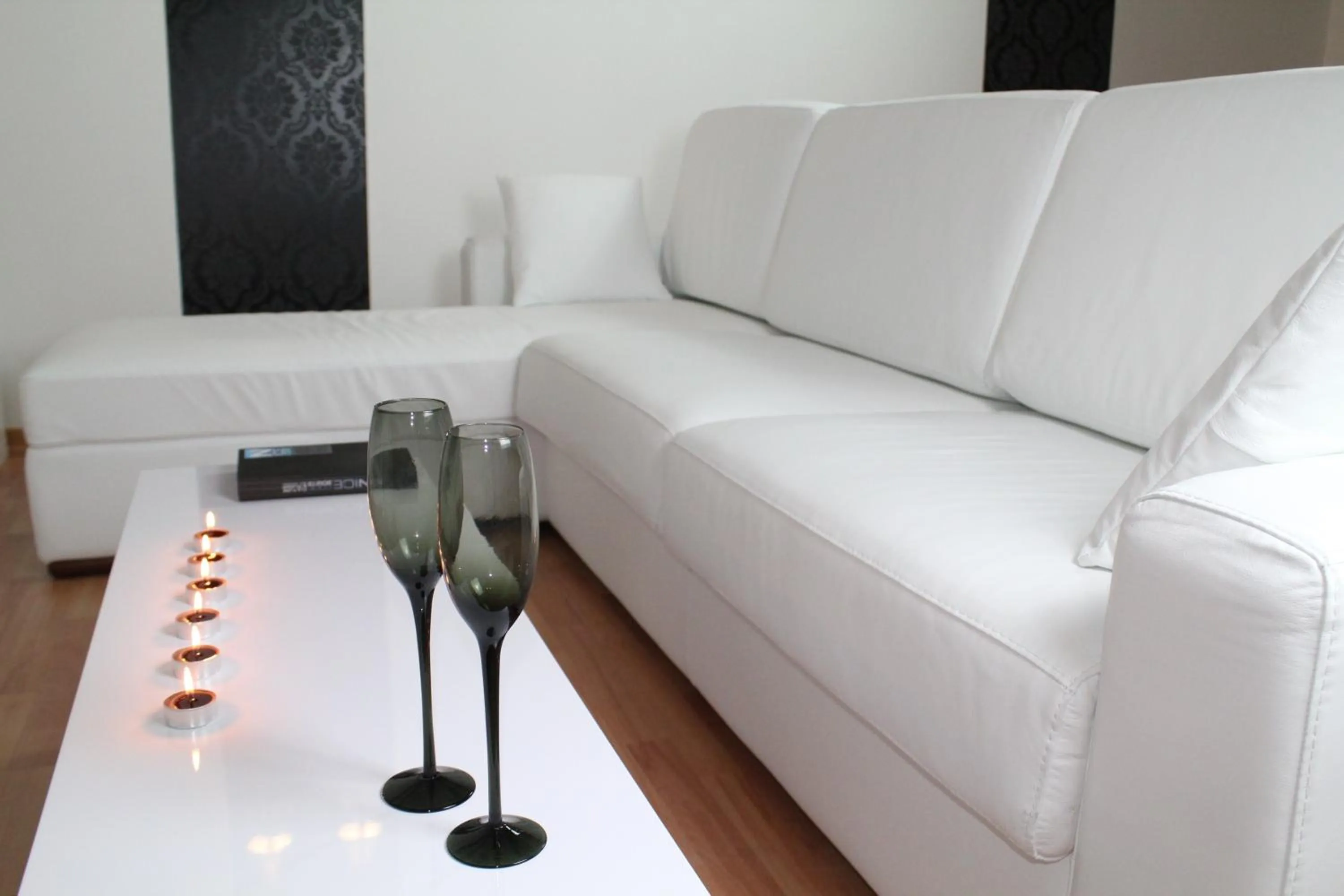 Seating area in Nice Massena