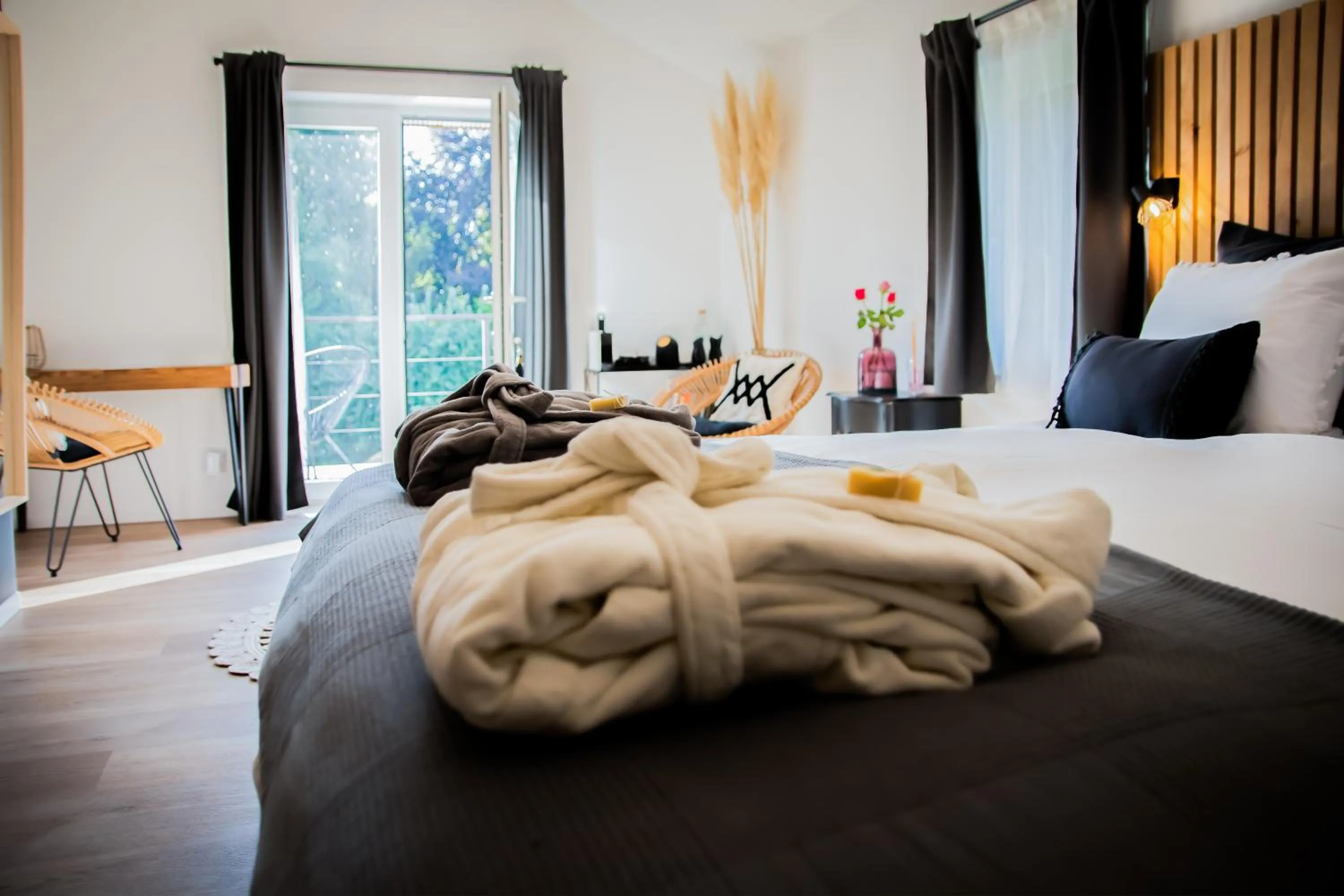 Bed in Au Calme de Hosdent