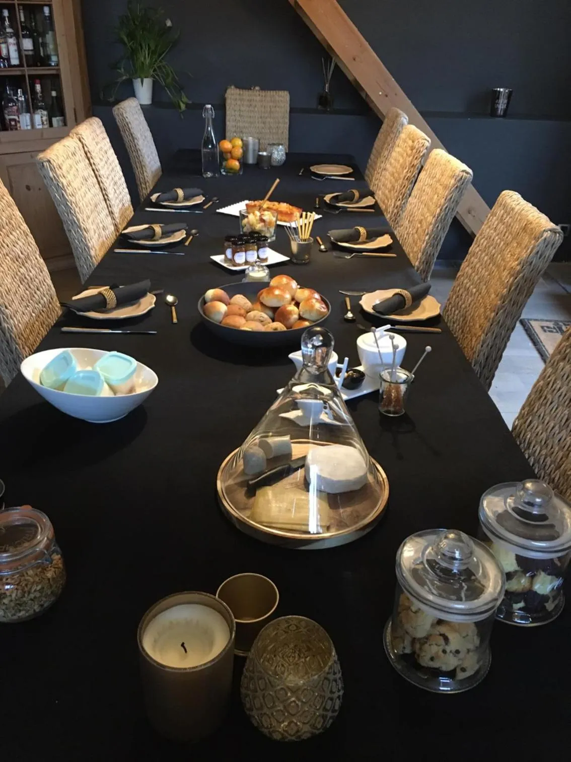 Breakfast in Au Calme de Hosdent