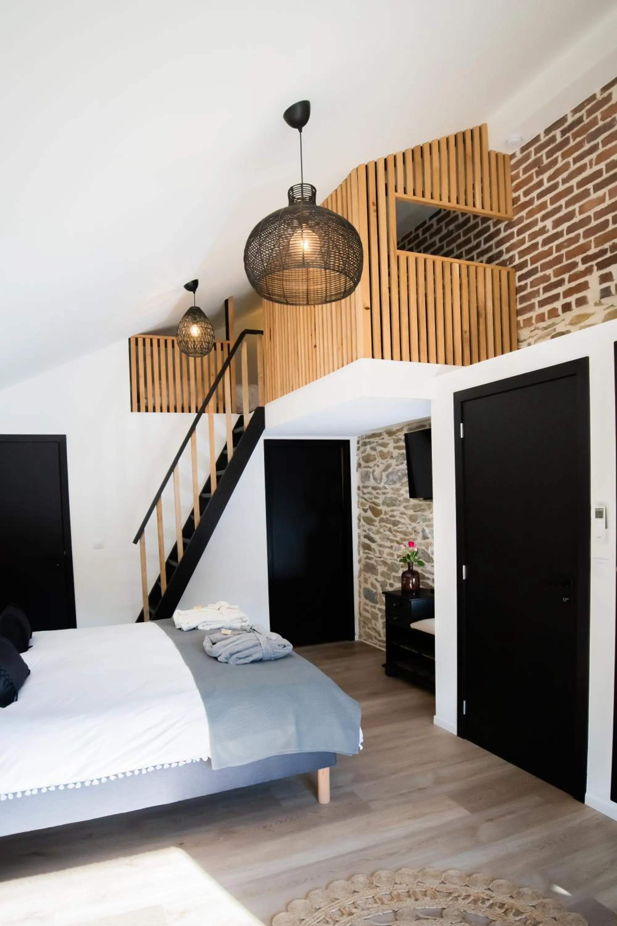 Bed in Au Calme de Hosdent