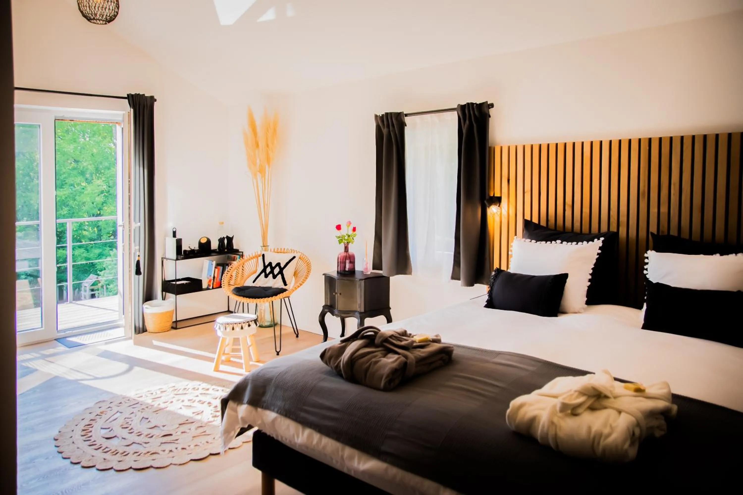 Bed in Au Calme de Hosdent