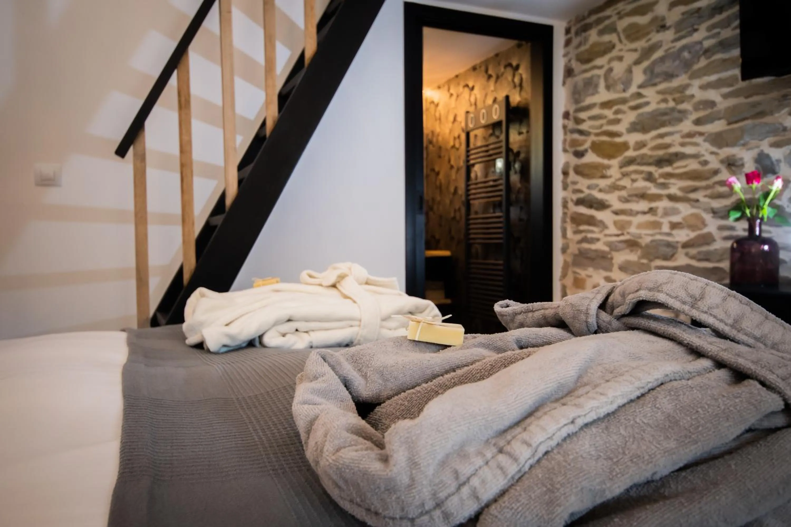 Bed in Au Calme de Hosdent