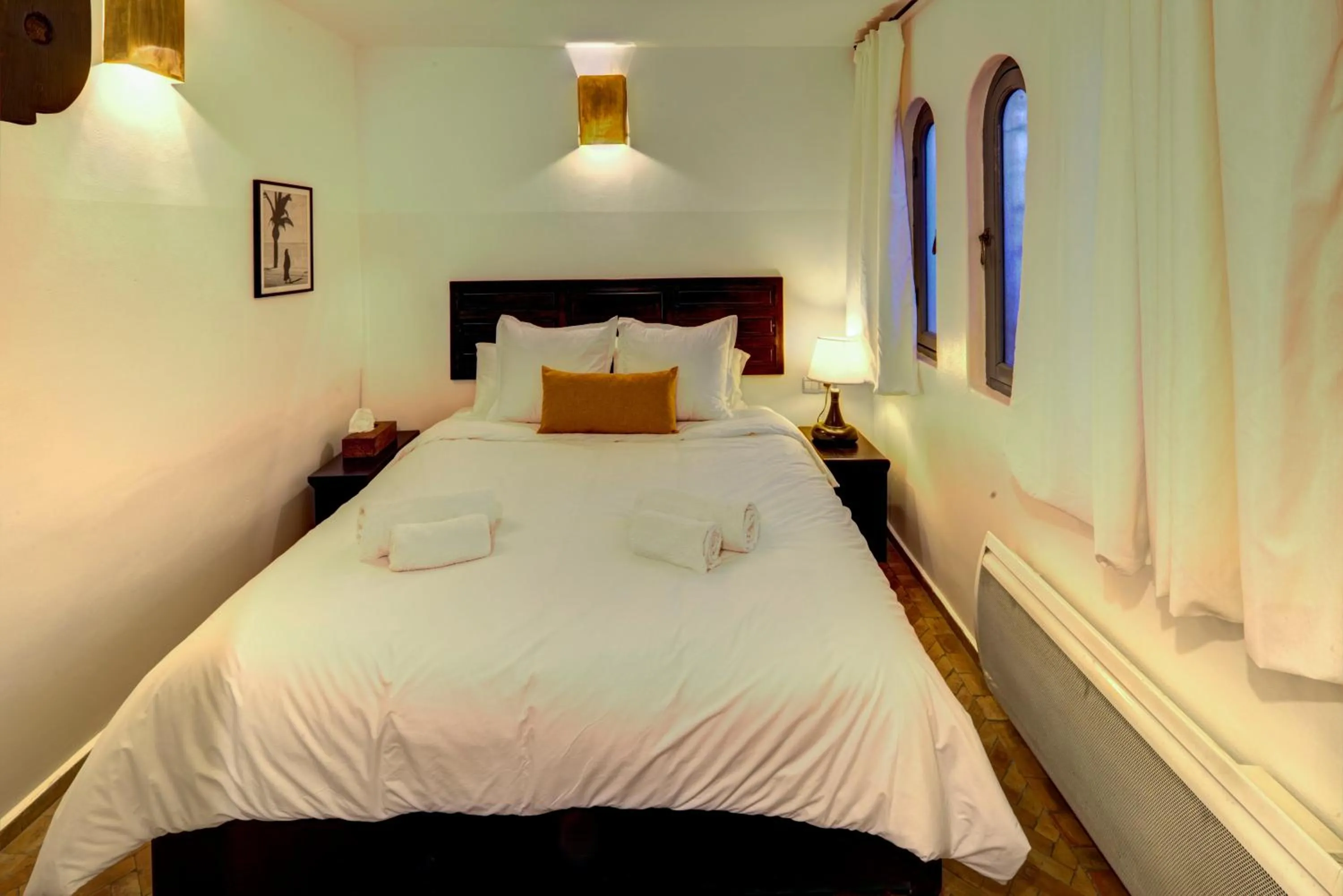 Bed in Riad Amaris