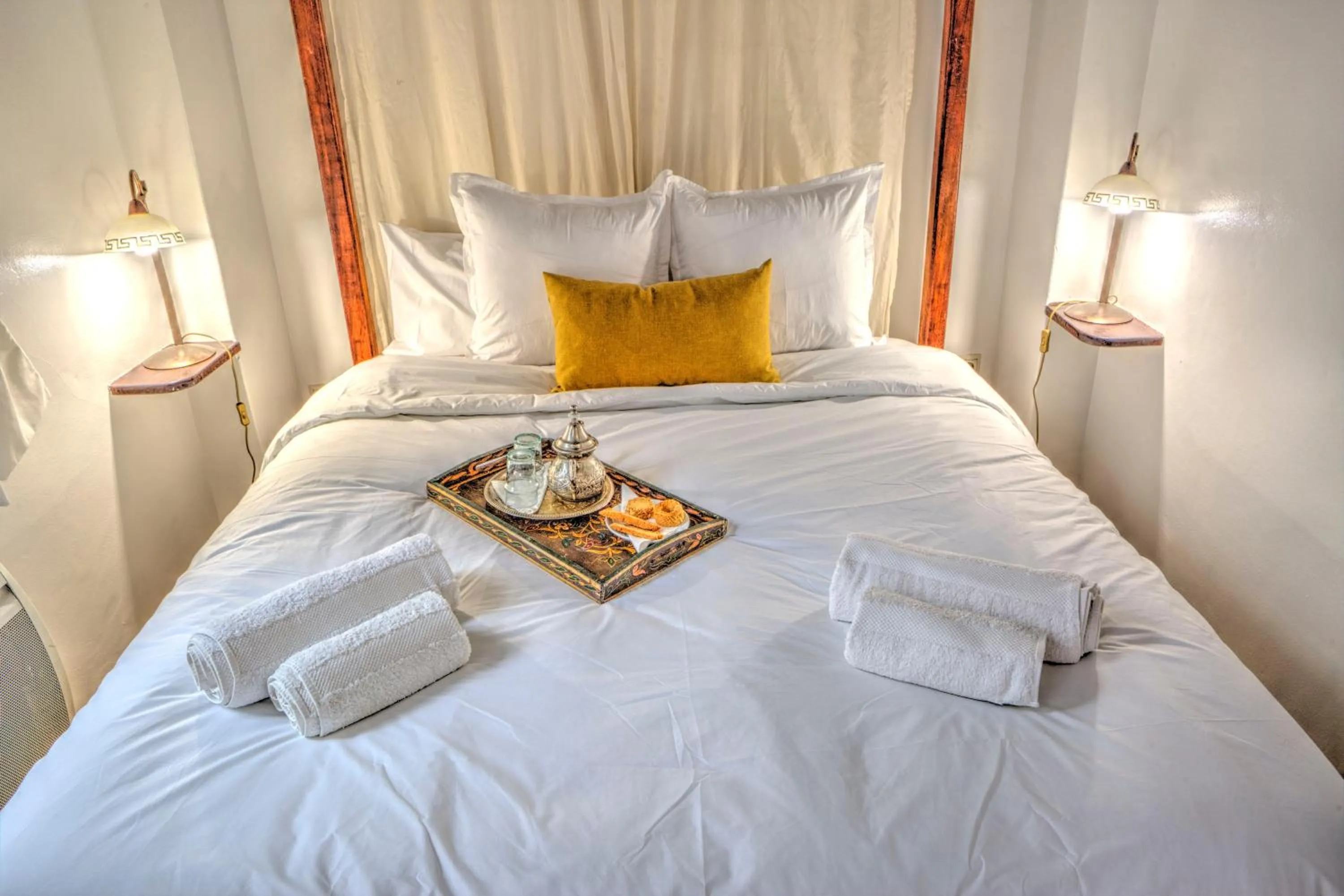 Photo of the whole room, Bed in Riad Amaris