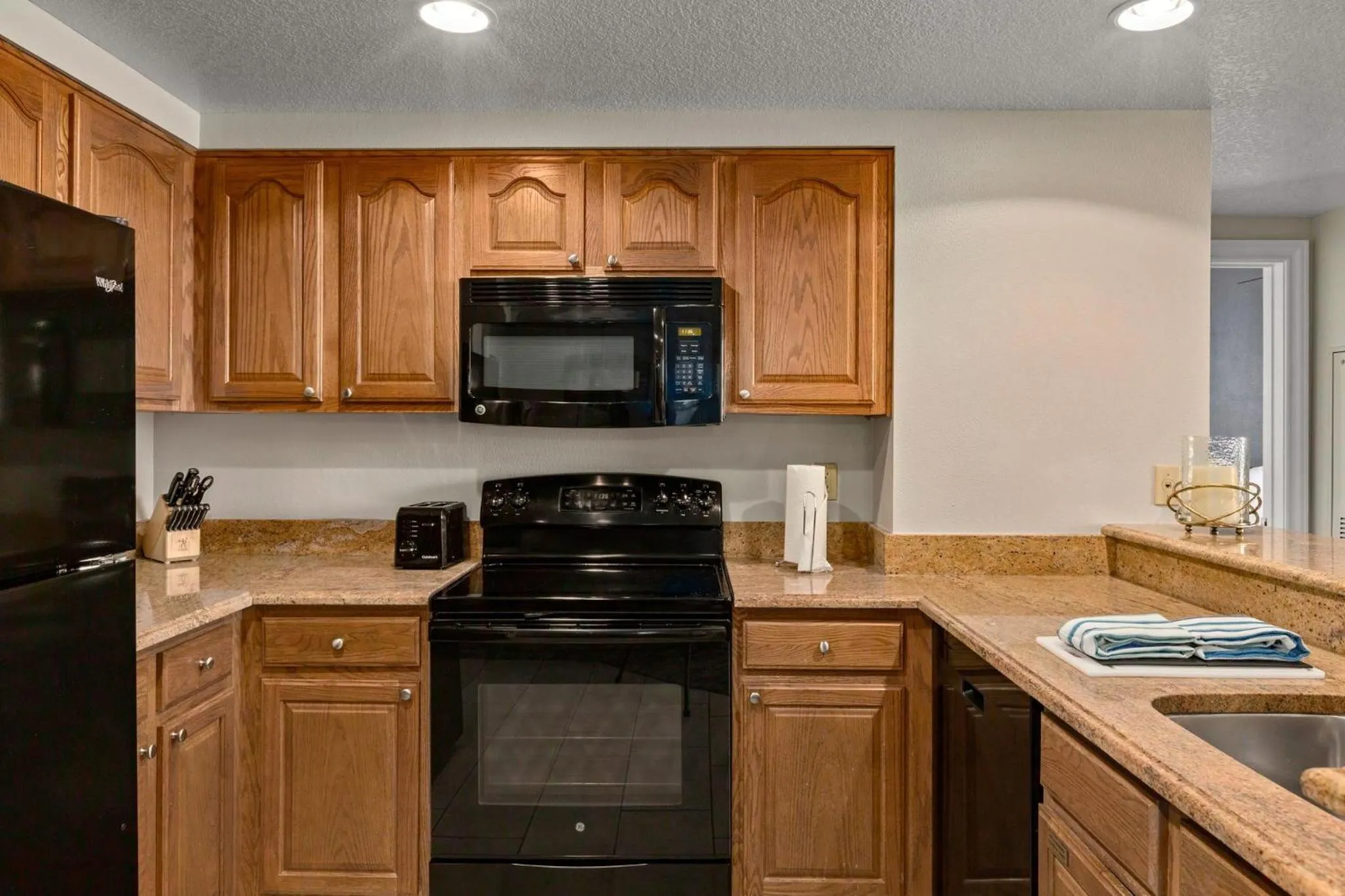 Communal kitchen in Club Wyndham Grand Desert