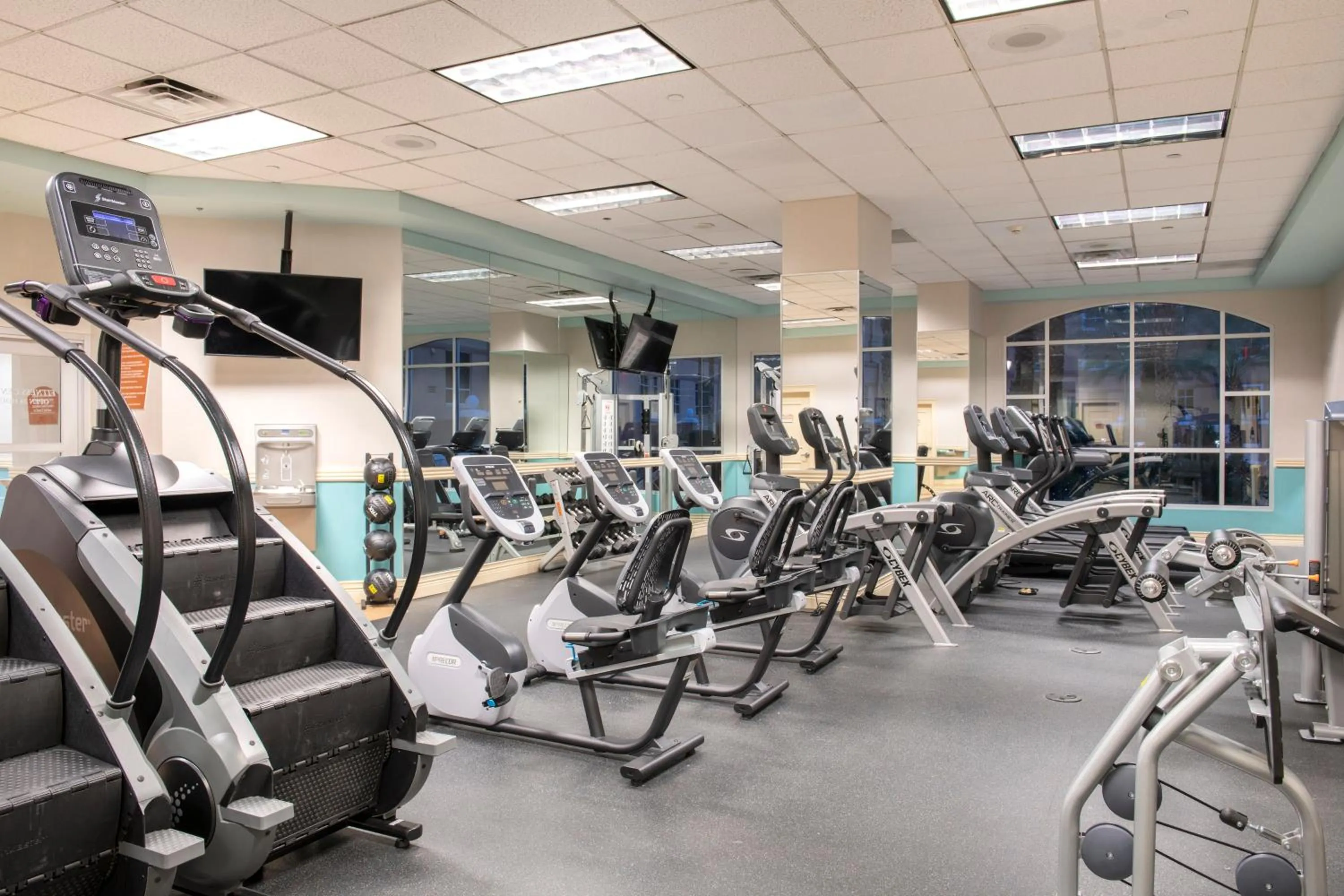 Fitness centre/facilities in Club Wyndham Grand Desert
