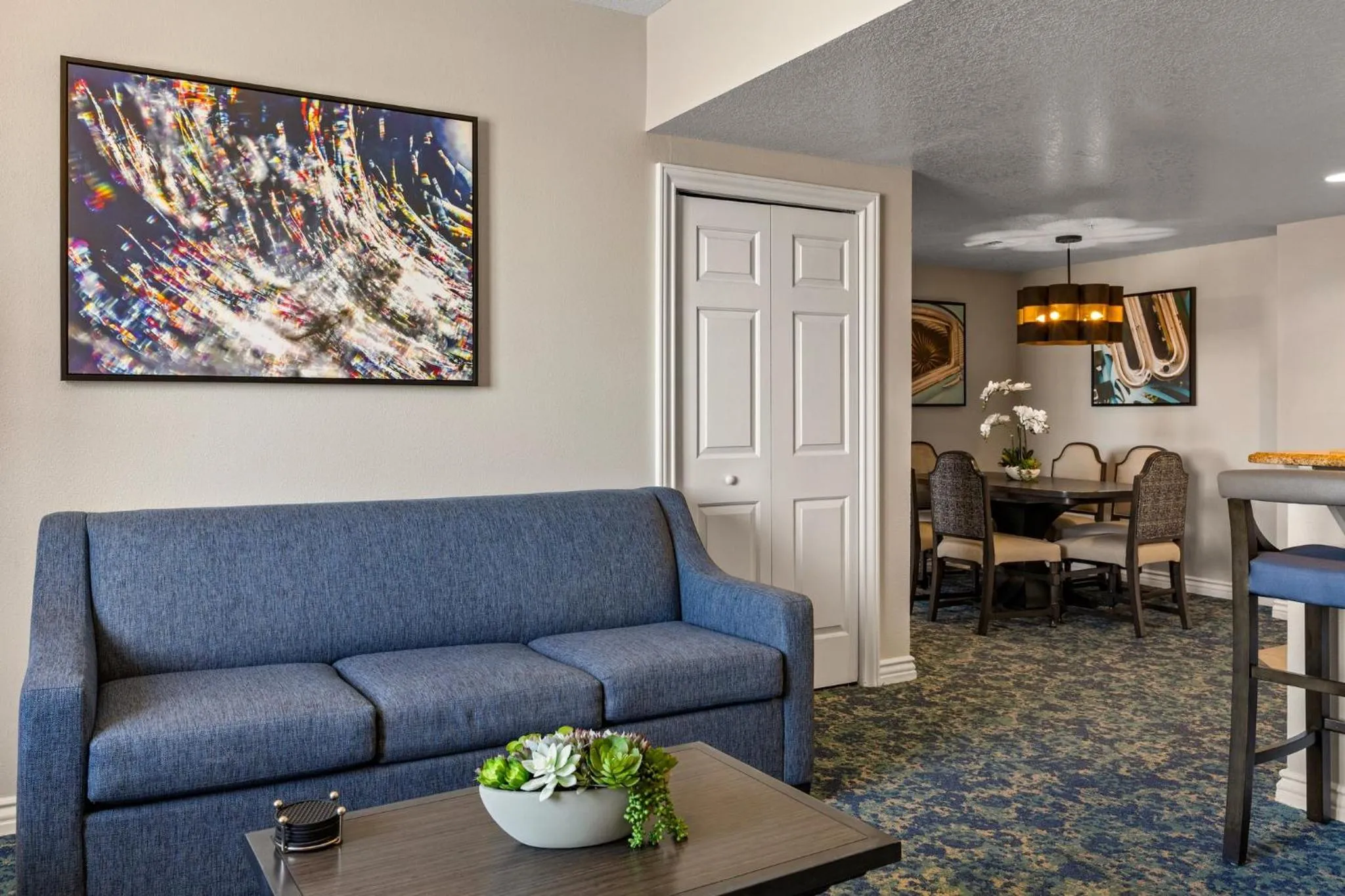 Living room in Club Wyndham Grand Desert