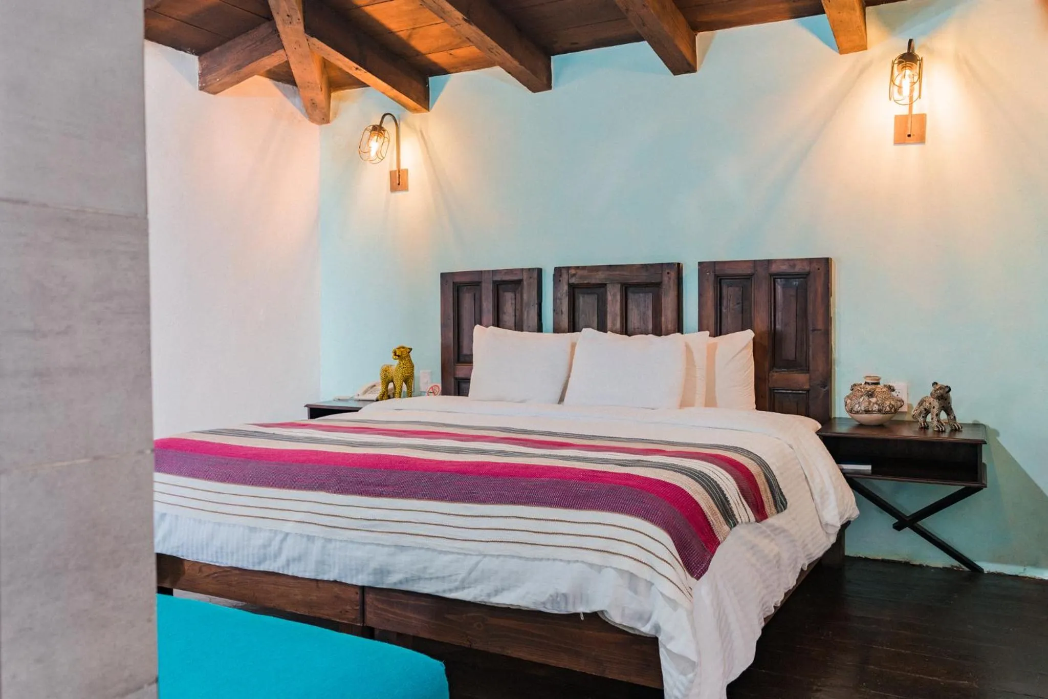 Bed in Yox Hotel Boutique