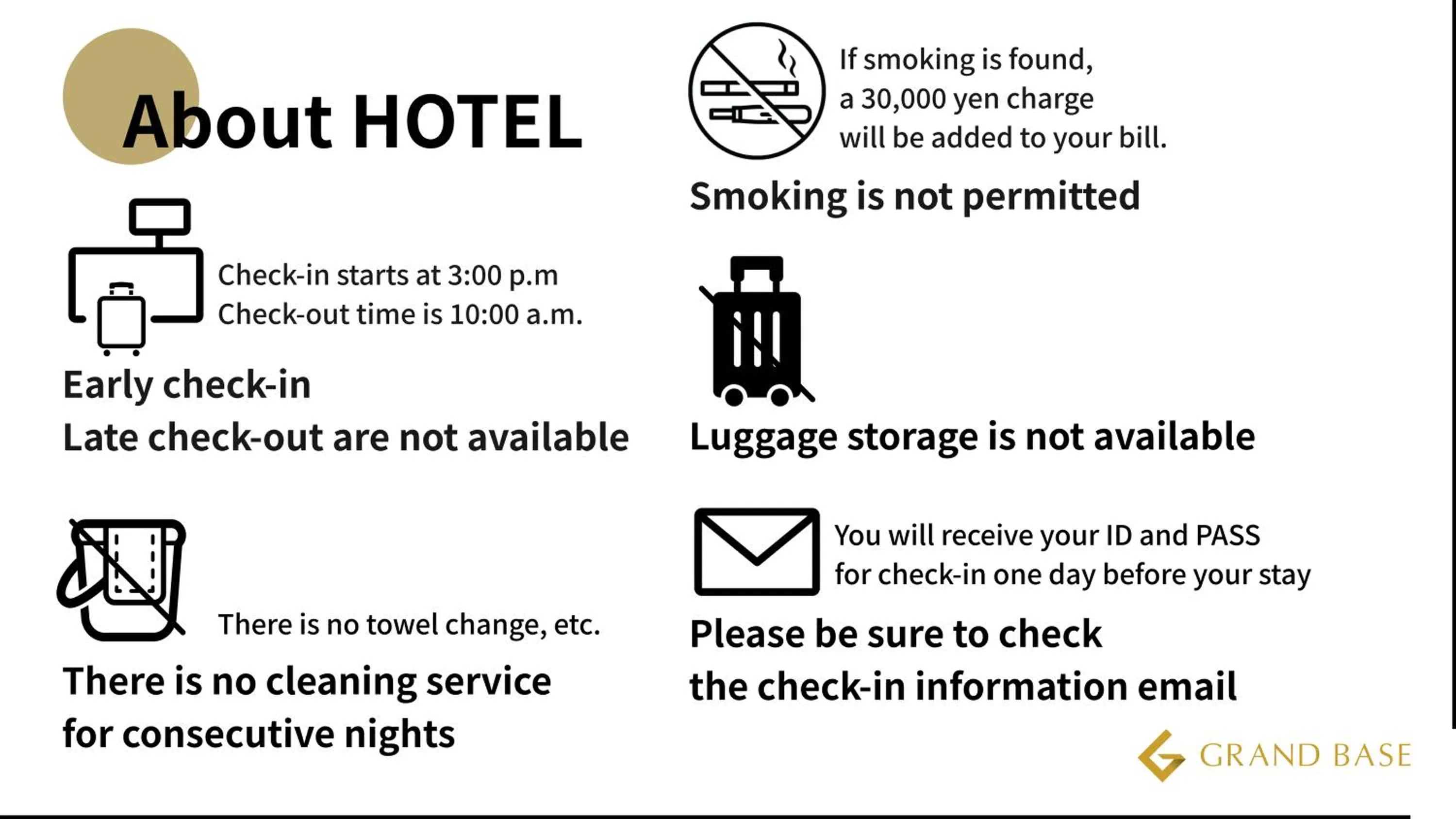 Property logo or sign in GRAND BASE Hiroshima Hikarimachi