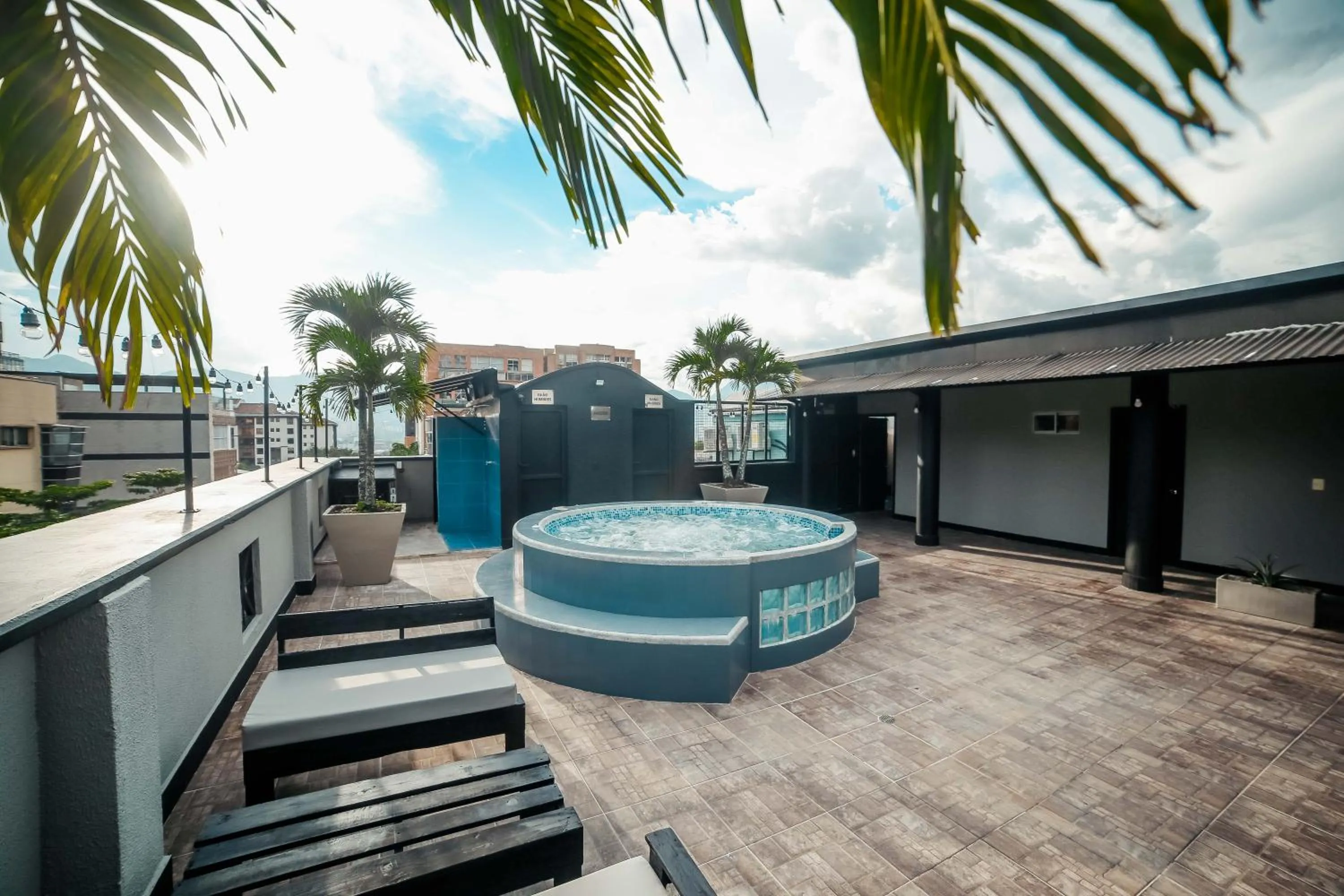 Hot Tub in Hotel Tik Medellin