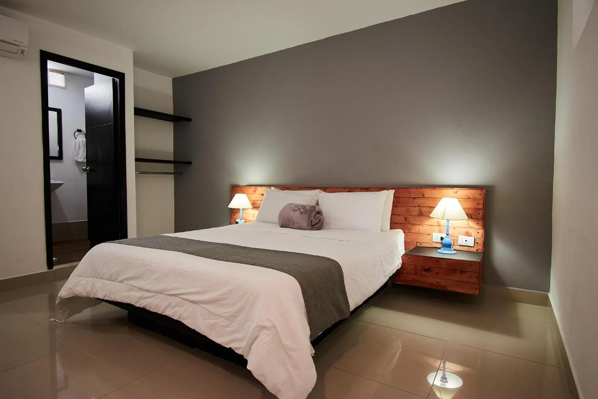 Bed in Hotel Tik Medellin