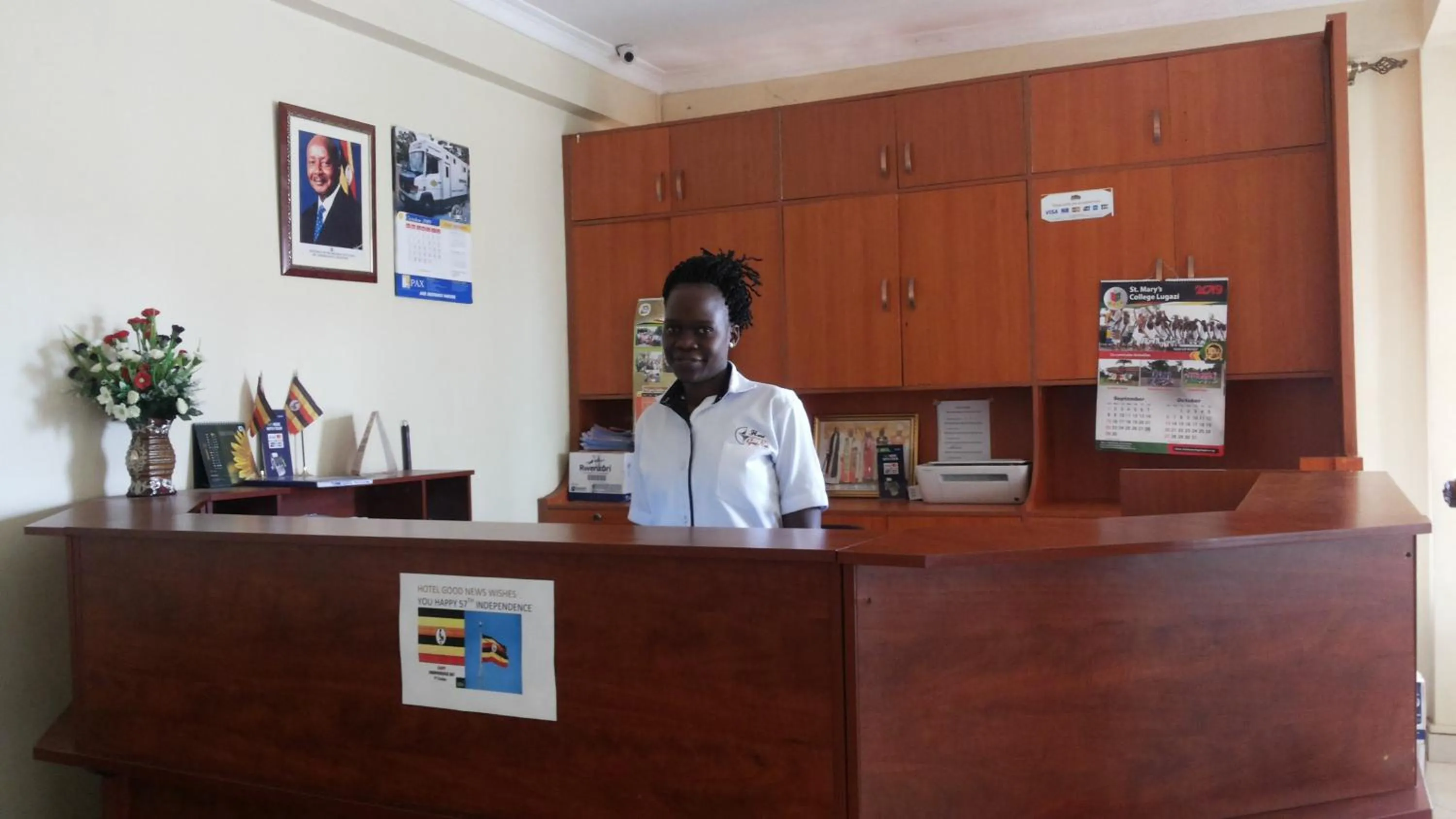 Staff in Hotel Good News