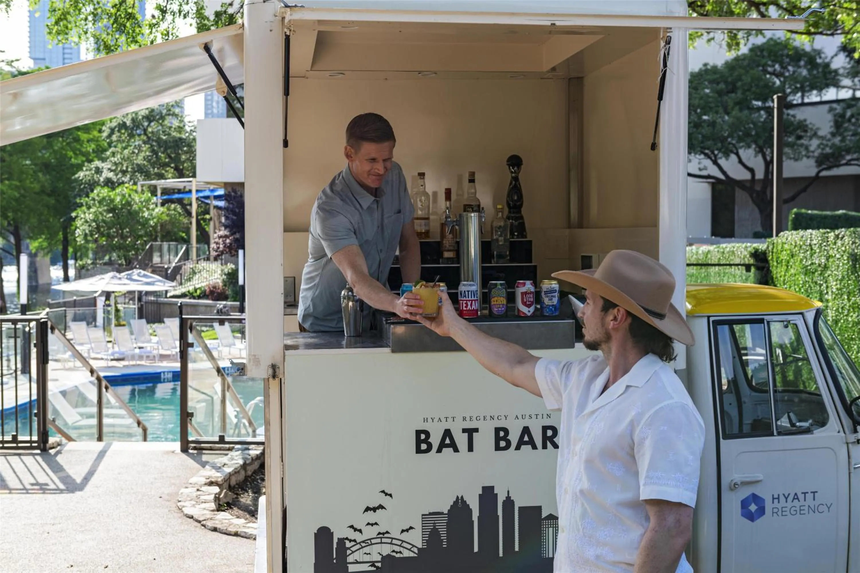 Swimming pool in Hyatt Regency Austin