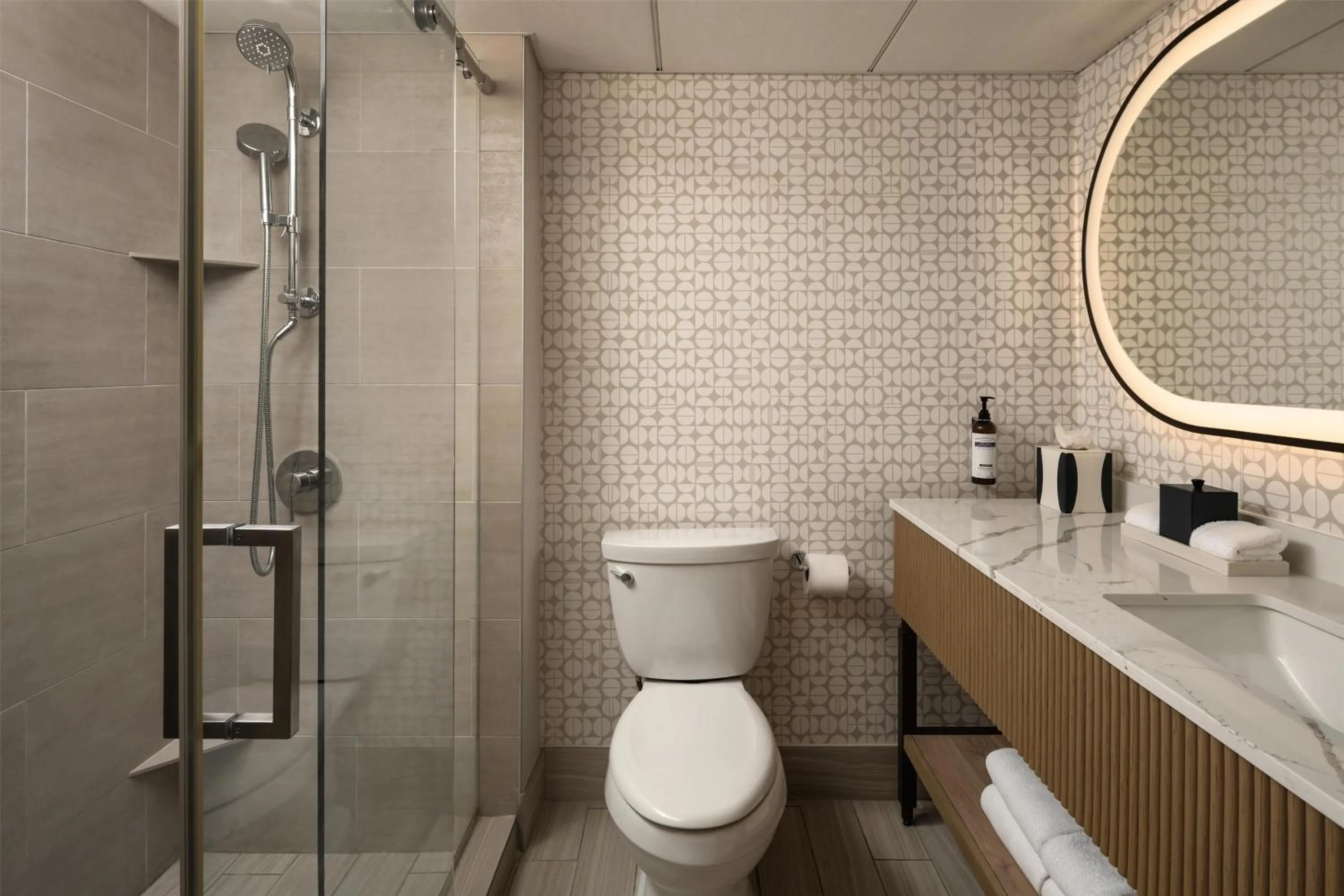 Shower in Hyatt Regency Austin