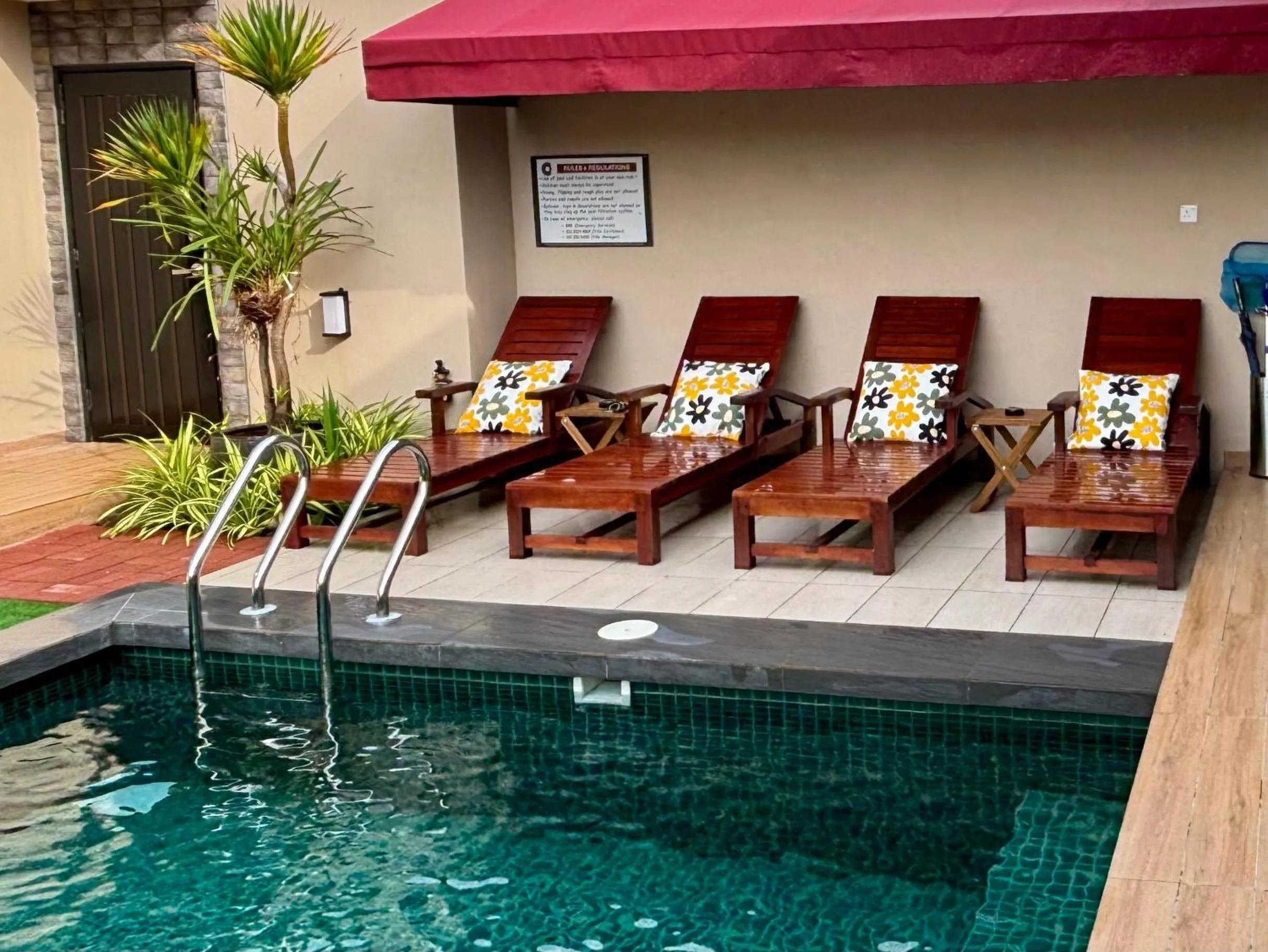 Swimming pool in The Paddy Field - Private Pool Villas