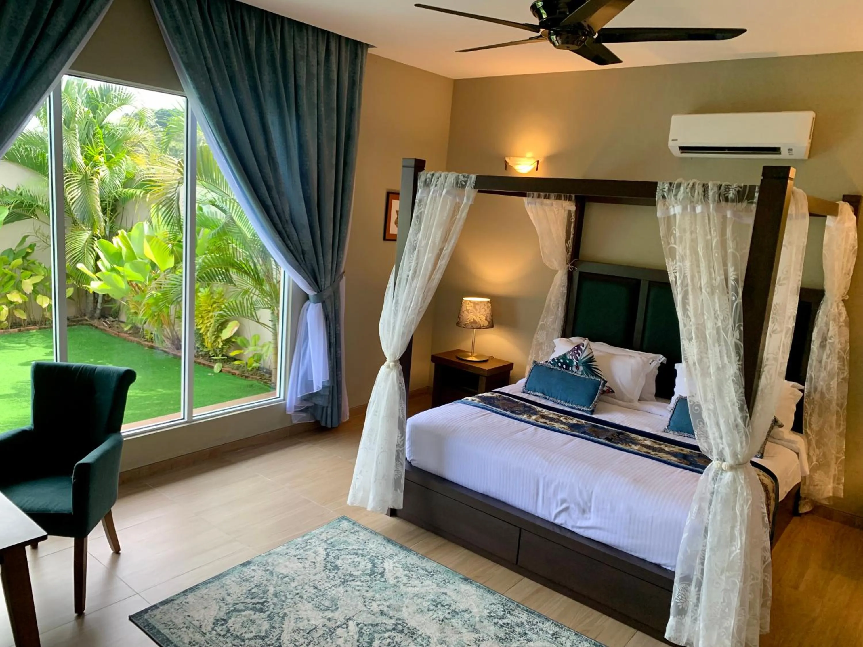 View (from property/room), Bed in The Paddy Field - Private Pool Villas