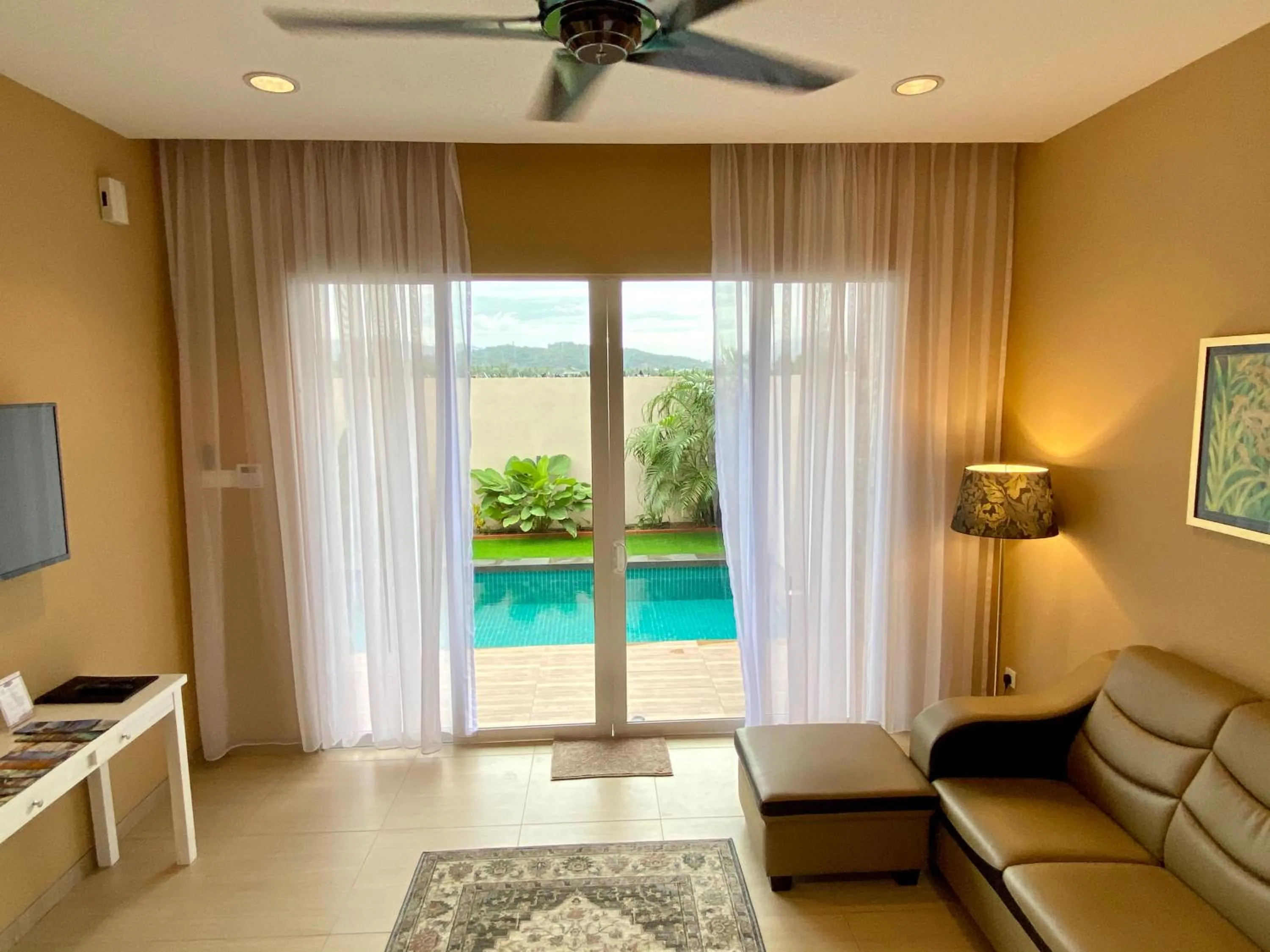Living room in The Paddy Field - Private Pool Villas