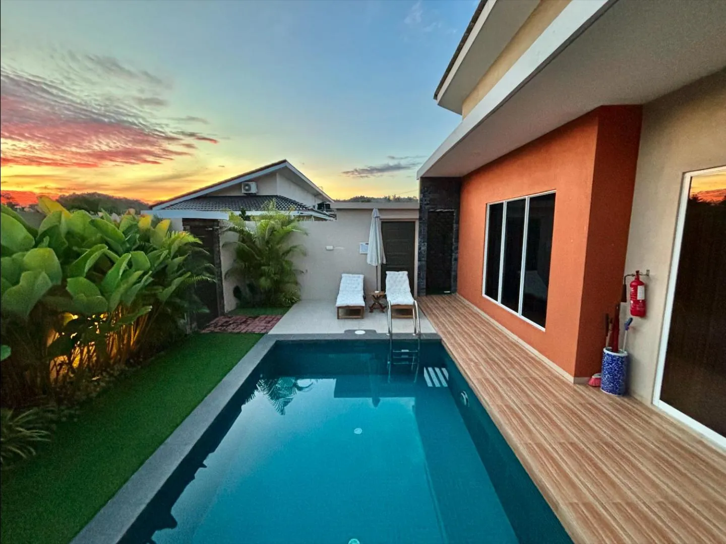 Garden in The Paddy Field - Private Pool Villas