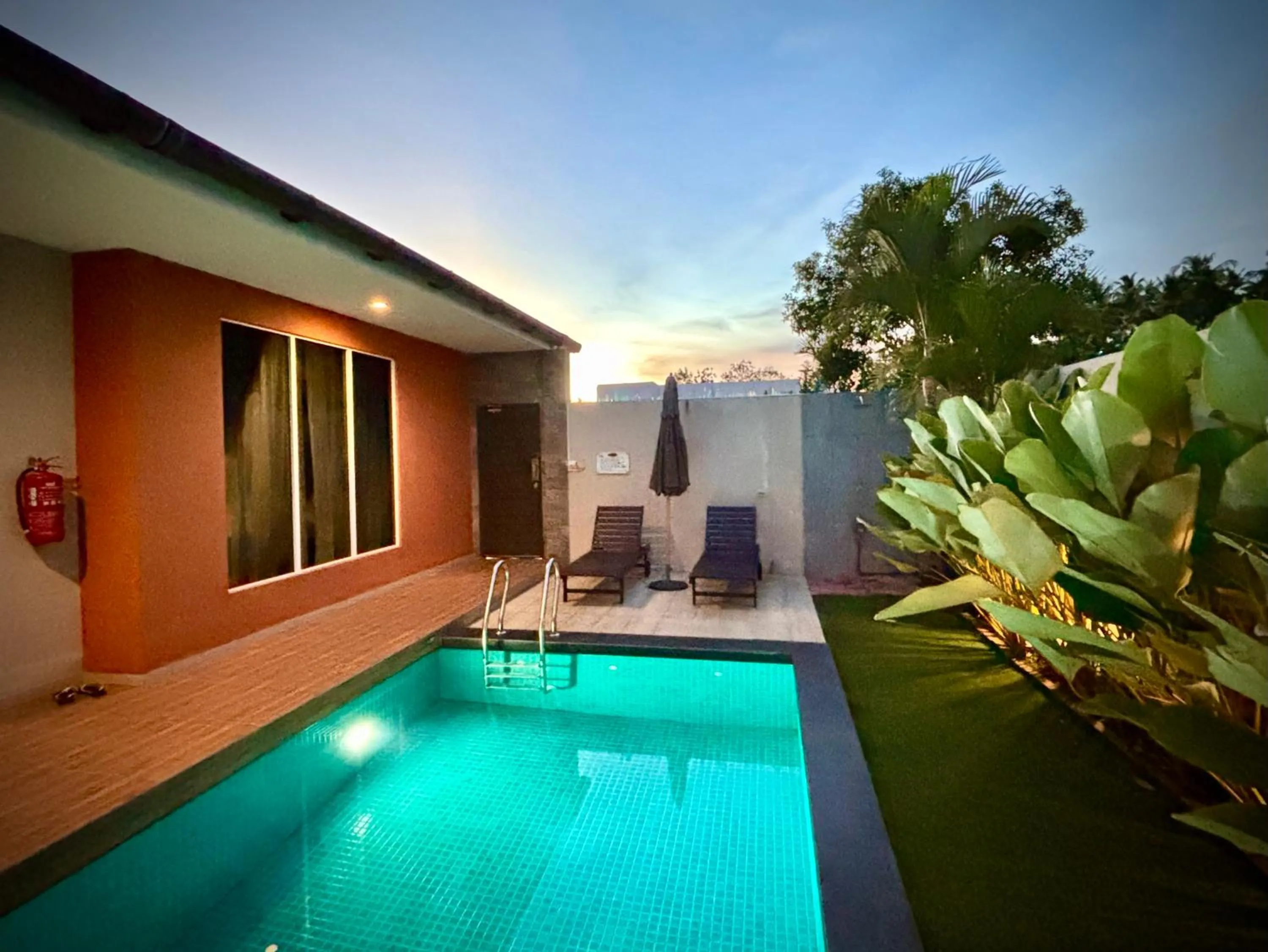 Garden in The Paddy Field - Private Pool Villas