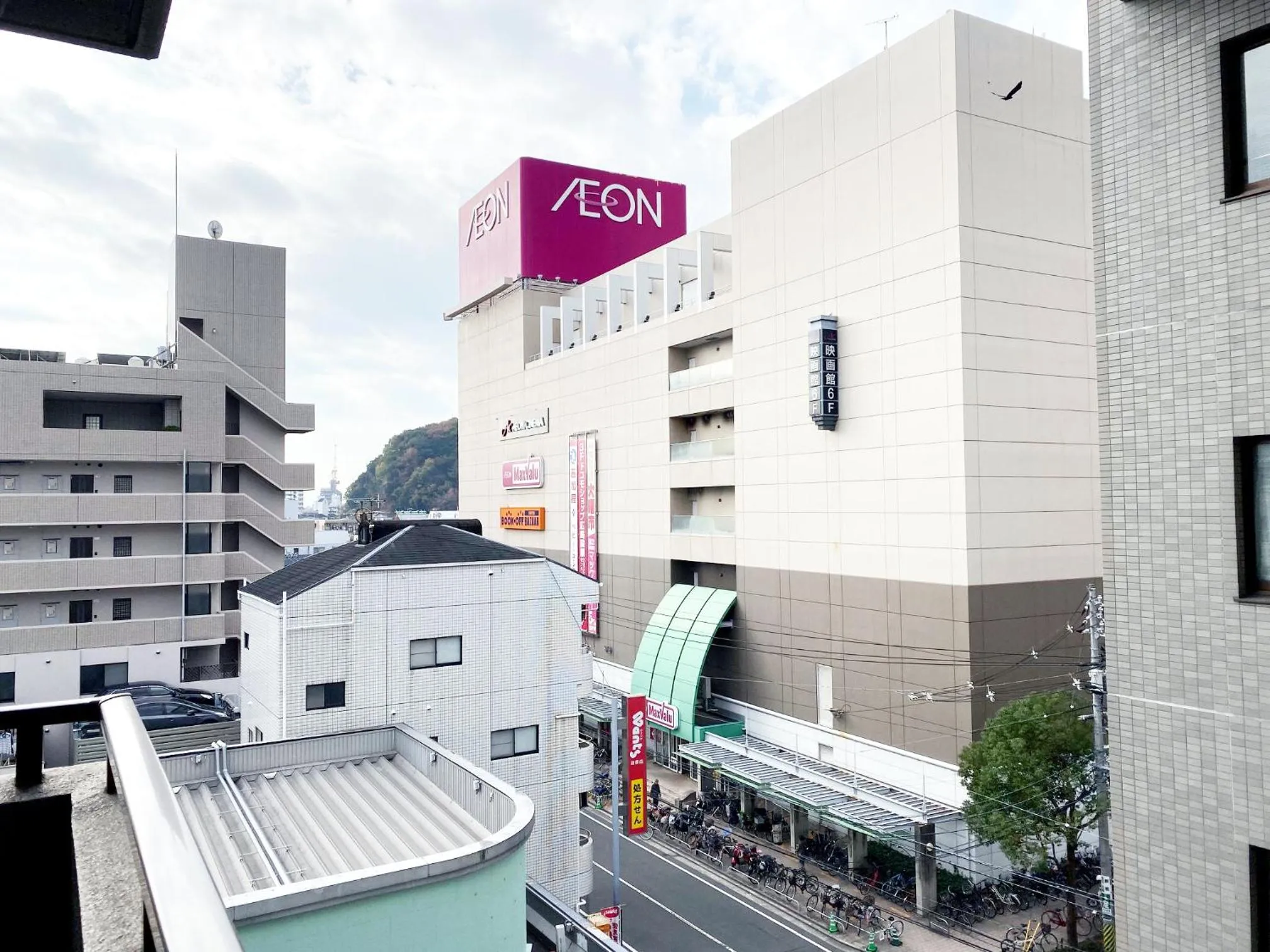 City view in OUCHI HOTEL Dambara