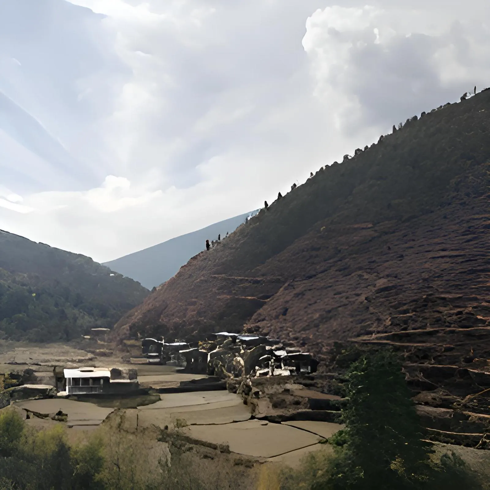 Neighbourhood in The Postcard Dewa, Thimphu, Bhutan