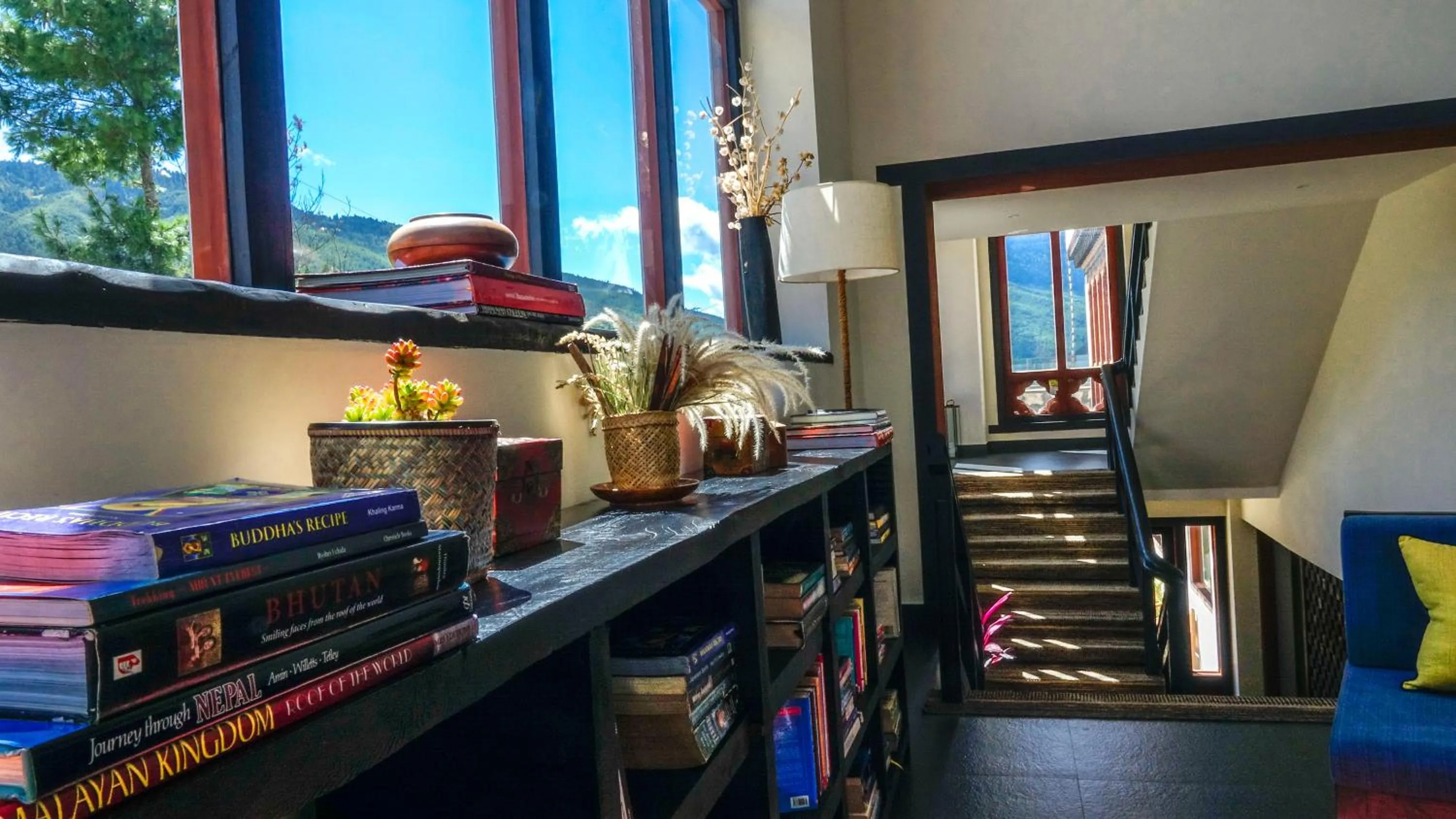 Lobby or reception in The Postcard Dewa, Thimphu, Bhutan