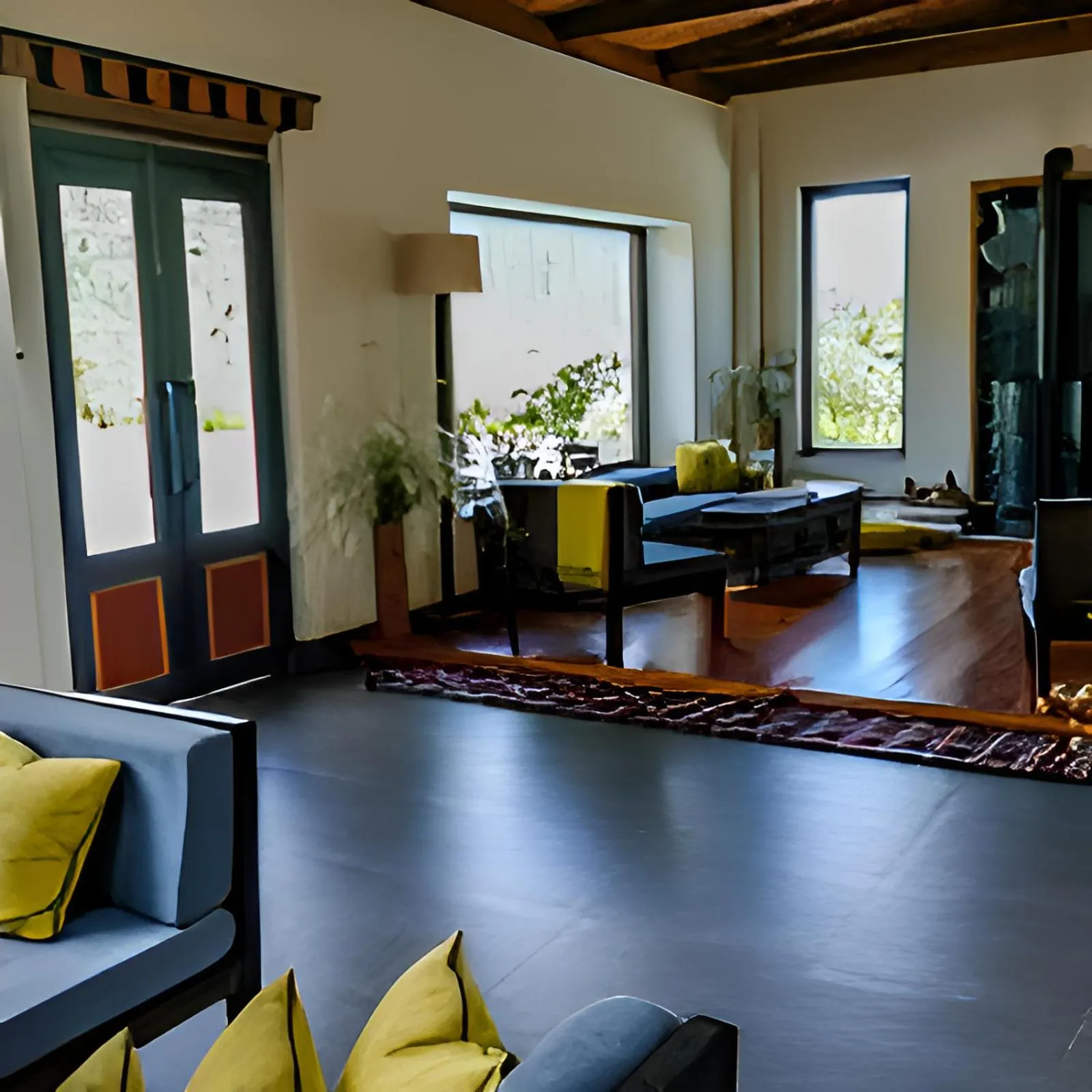 Lobby or reception in The Postcard Dewa, Thimphu, Bhutan