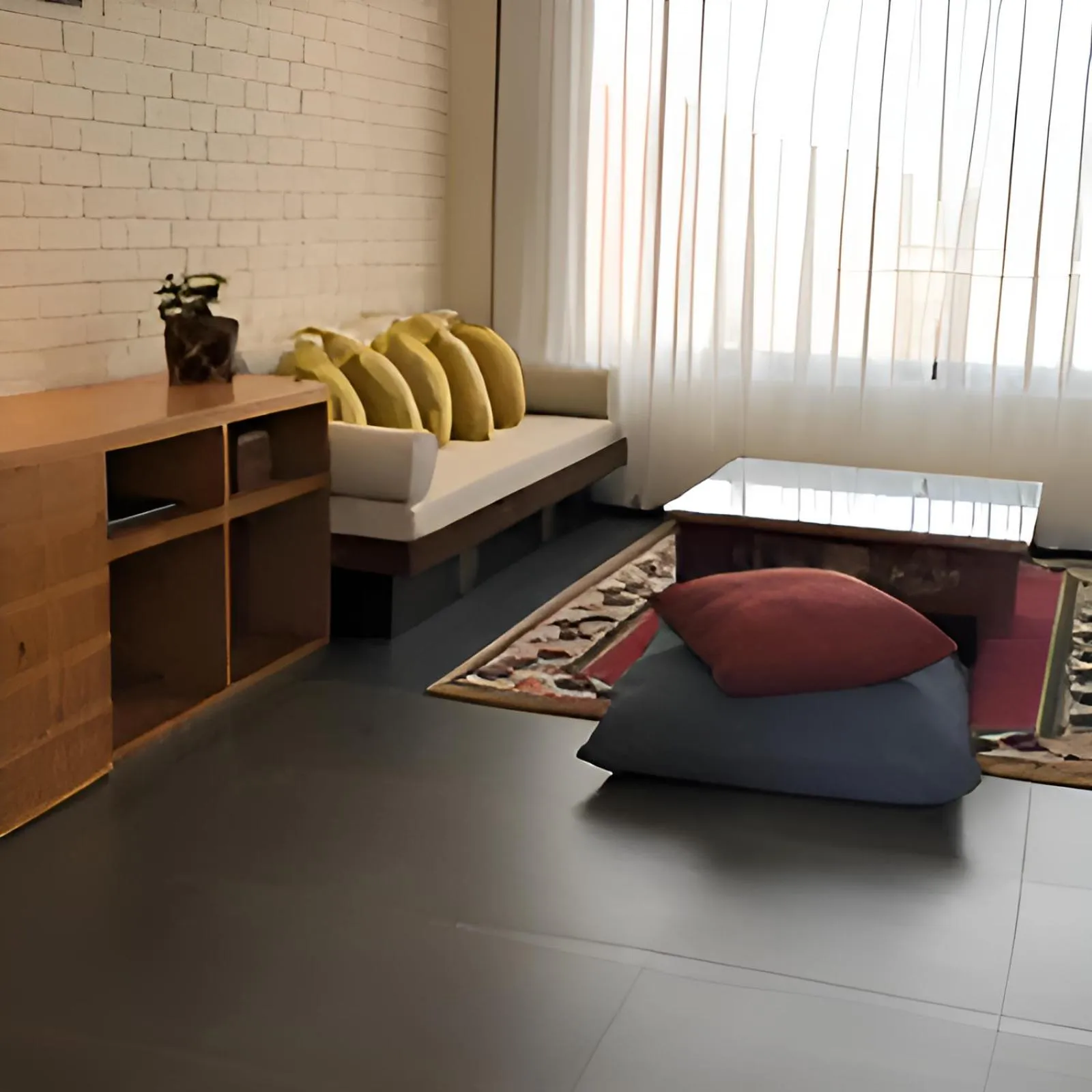 Living room, Bed in The Postcard Dewa, Thimphu, Bhutan