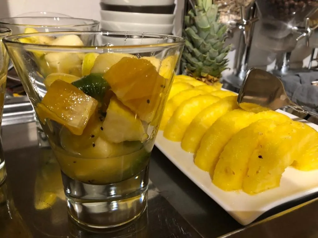 Food in Logis Hôtel Restaurant Les Aubuns