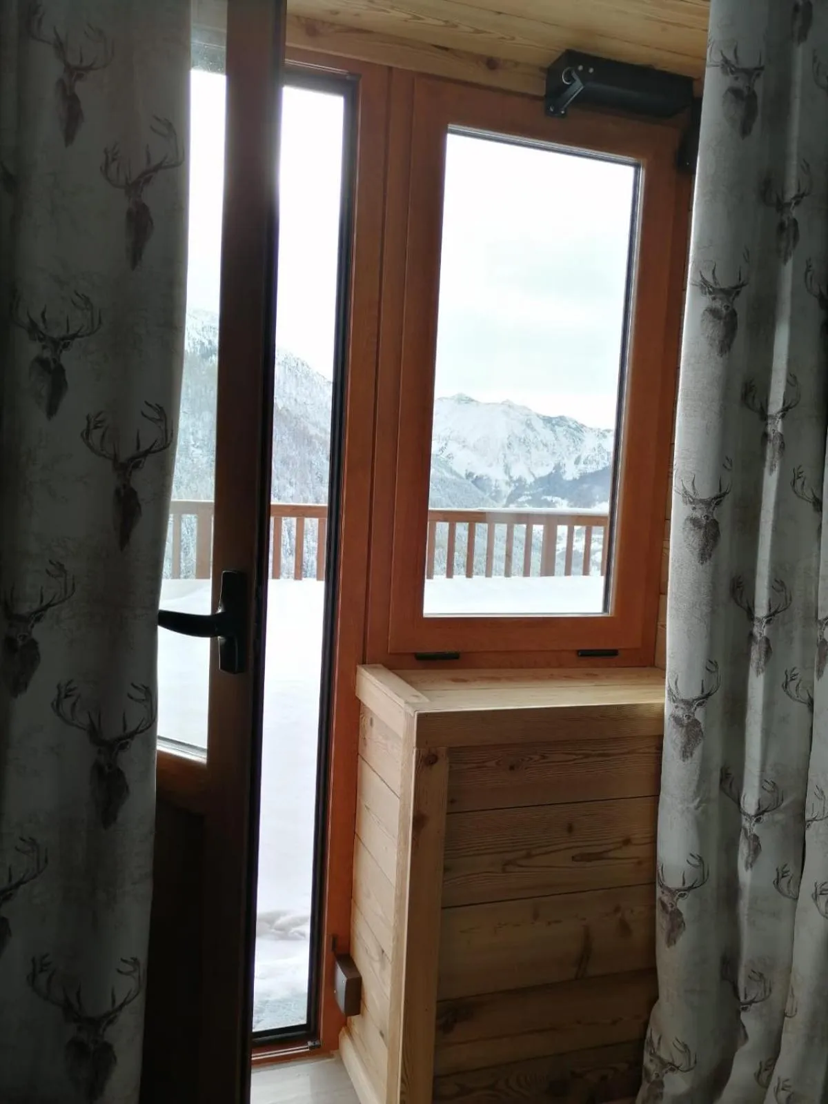 Balcony/Terrace in Edelweiss Hotel Champoluc