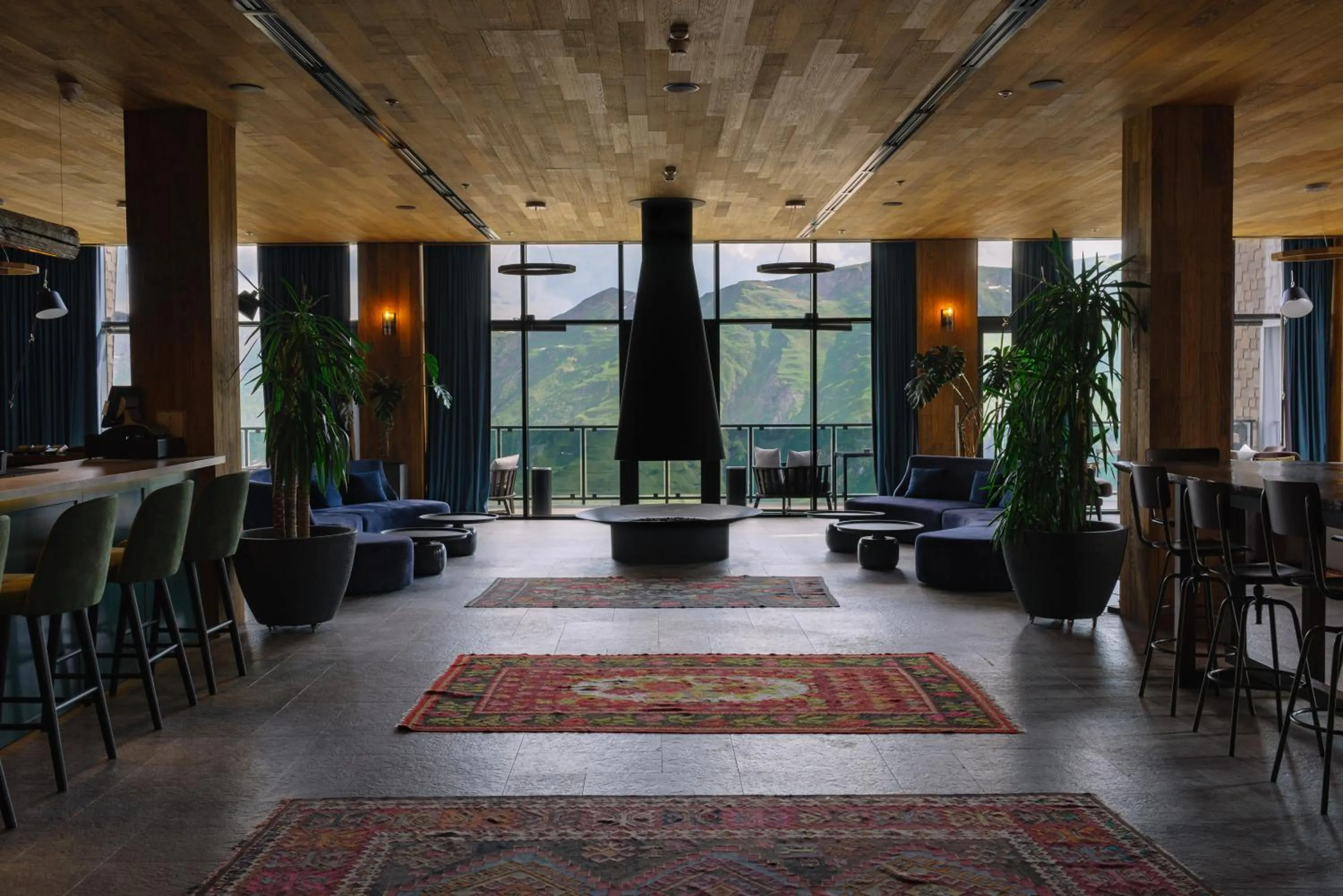Lobby or reception in Gudauri Lodge