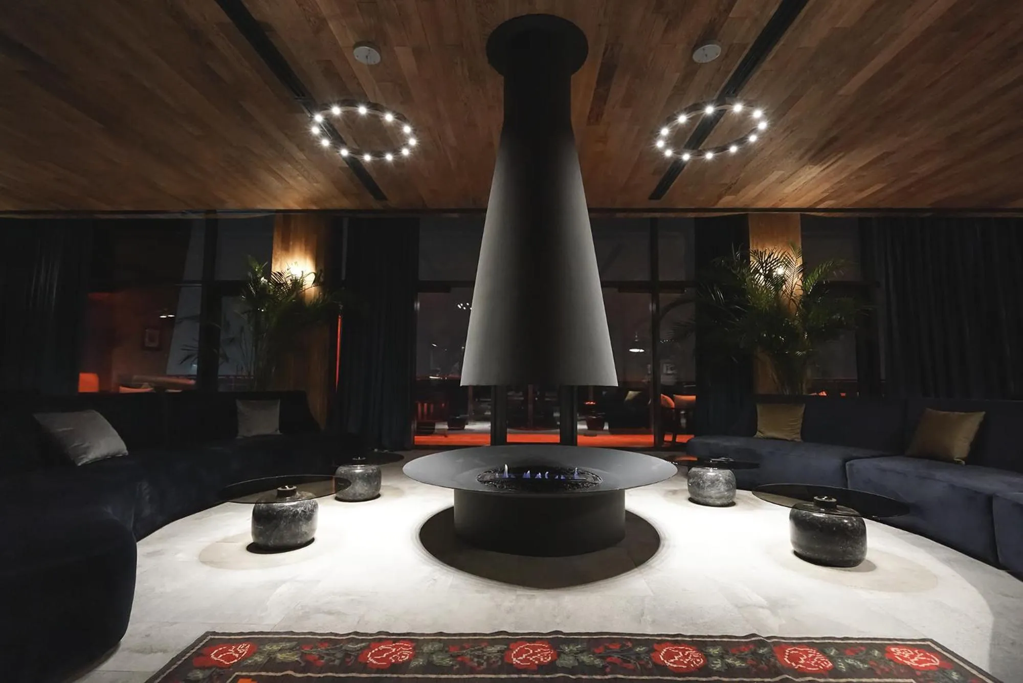 Night in Gudauri Lodge