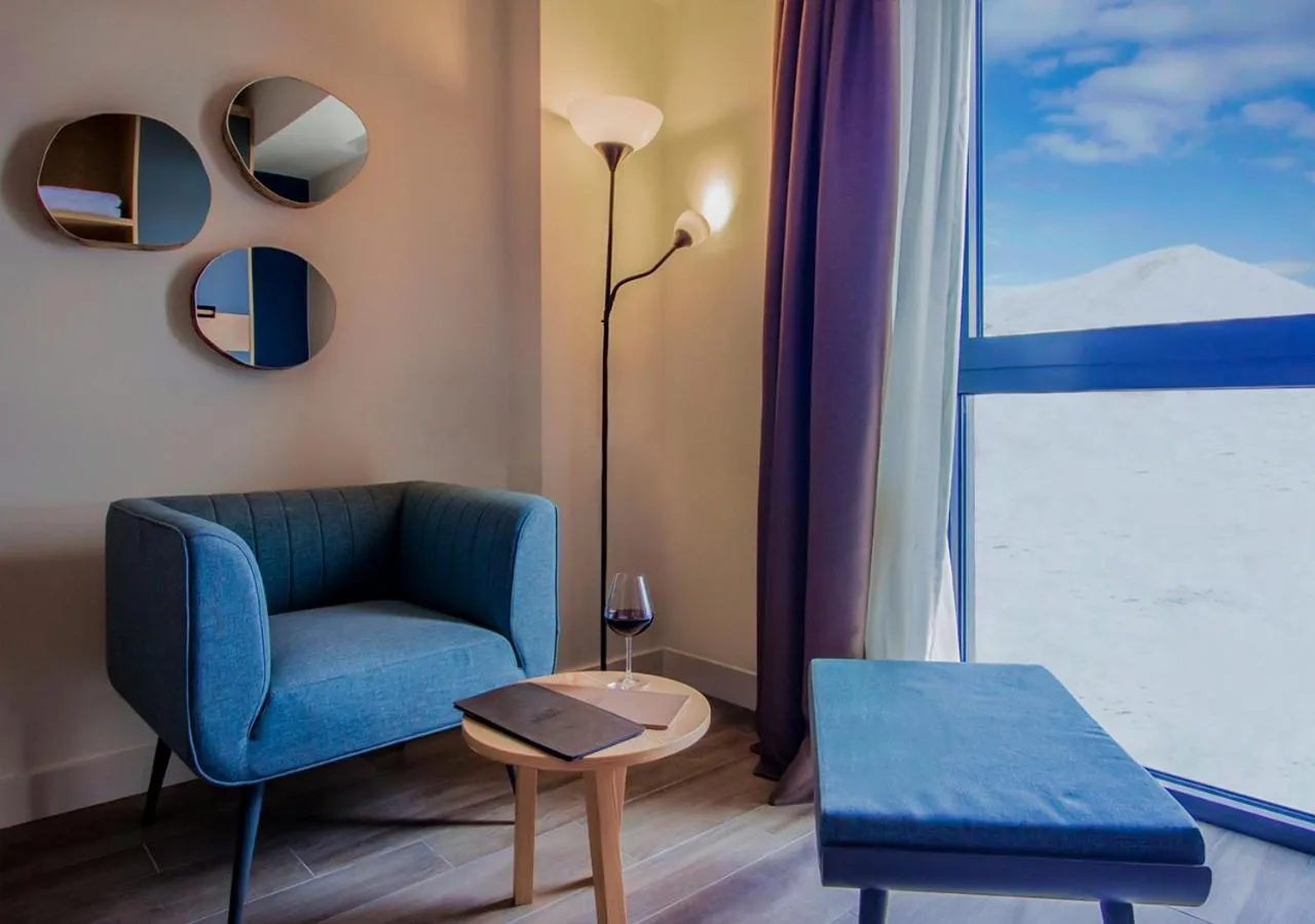 Decorative detail in Gudauri Lodge