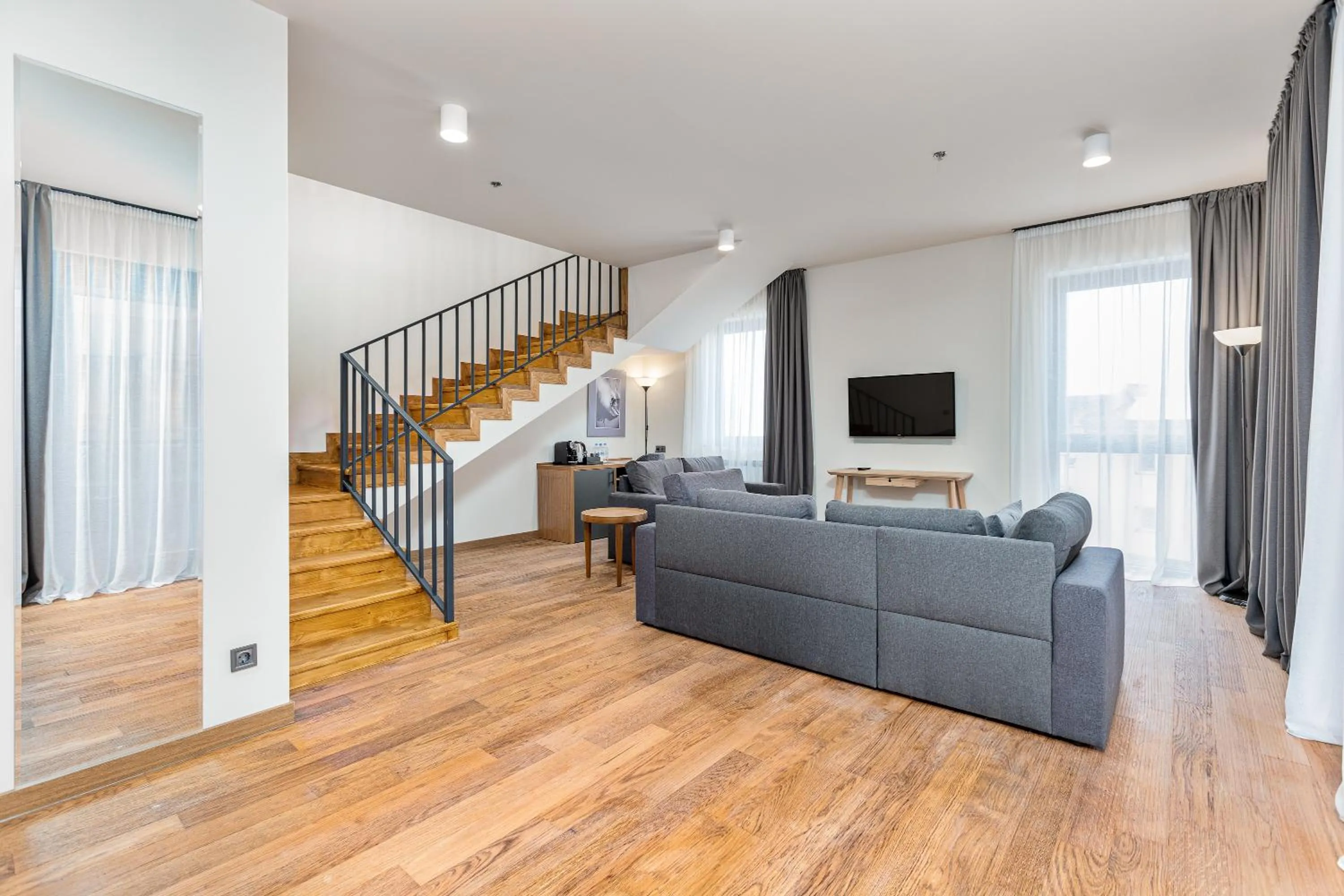 Living room in Gudauri Lodge