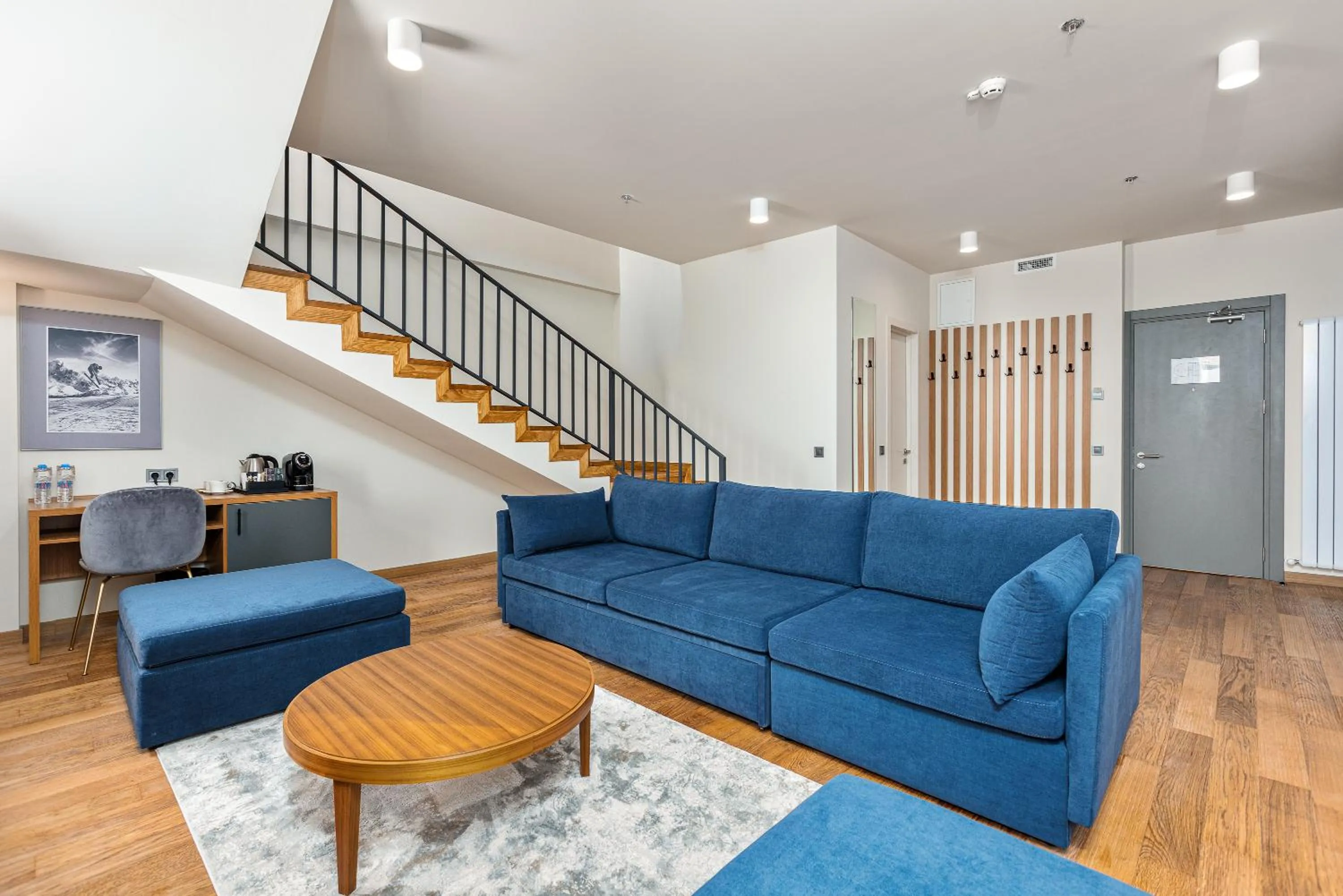 Living room in Gudauri Lodge