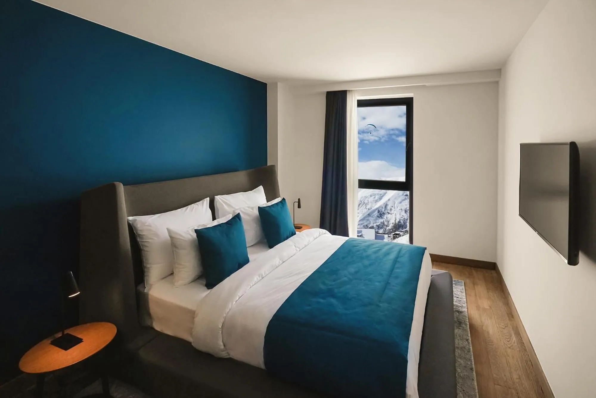 Bed in Gudauri Lodge