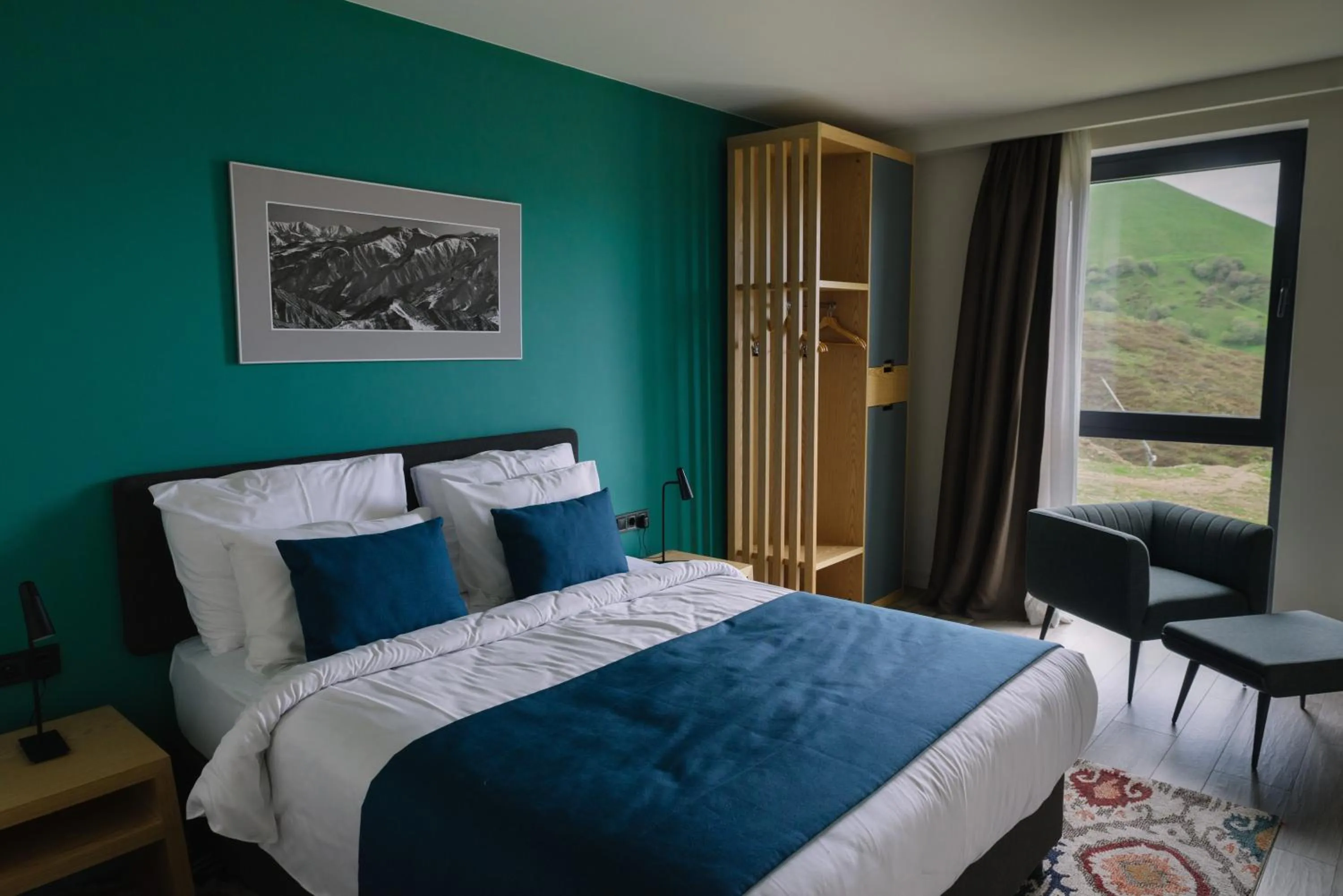 Bed in Gudauri Lodge