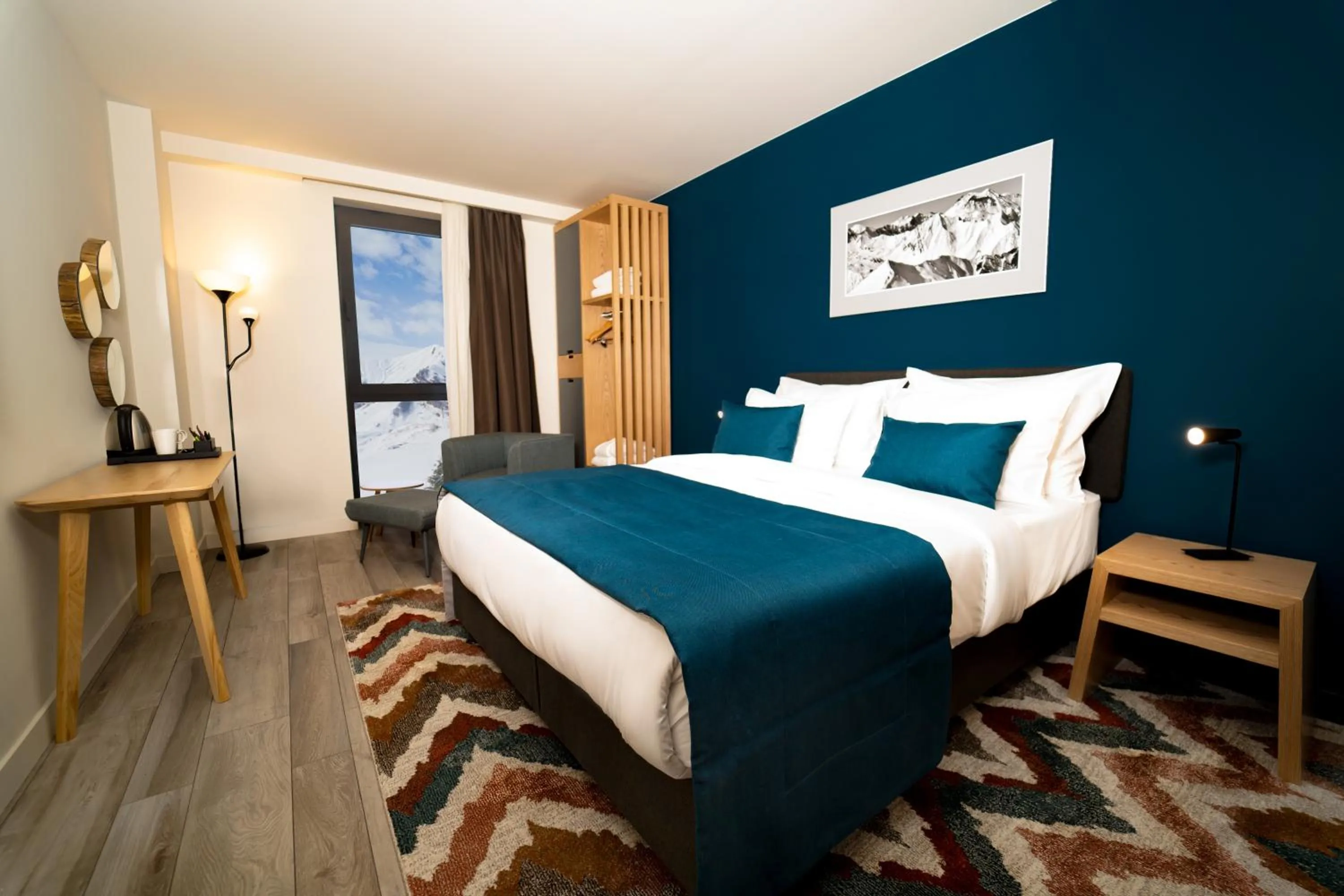 Bed in Gudauri Lodge